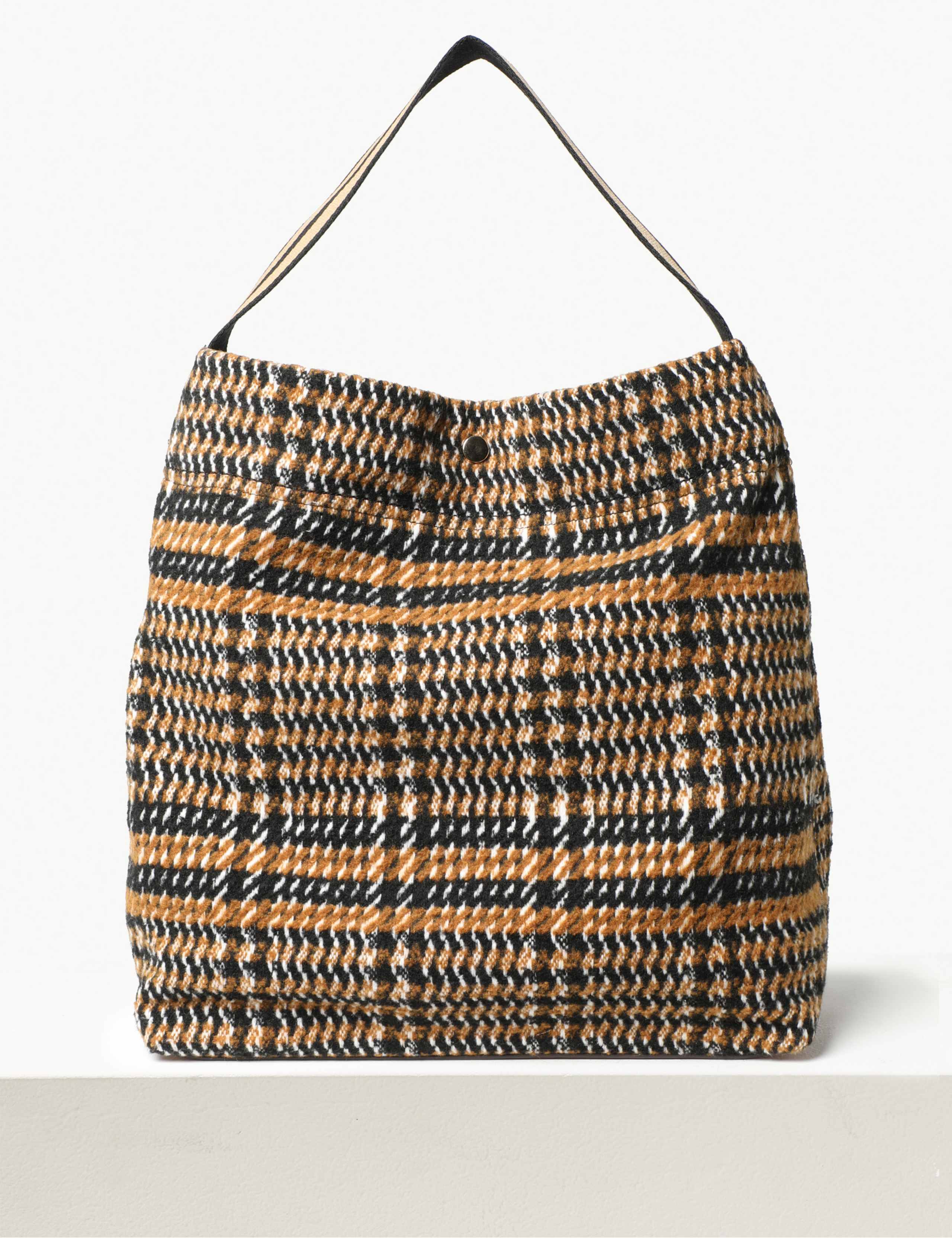 Checked Hobo Bag 4 of 6