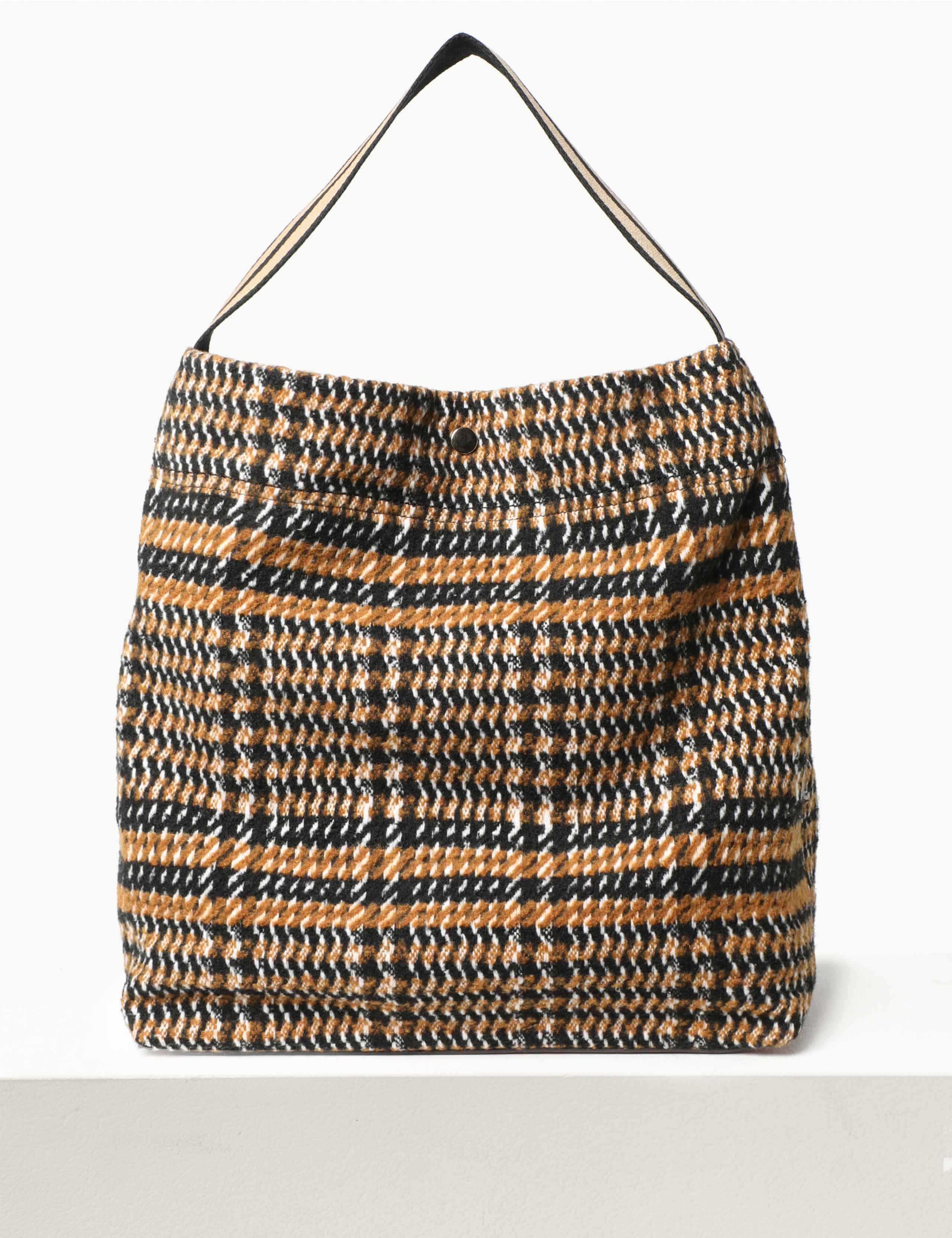 Checked Hobo Bag 2 of 6
