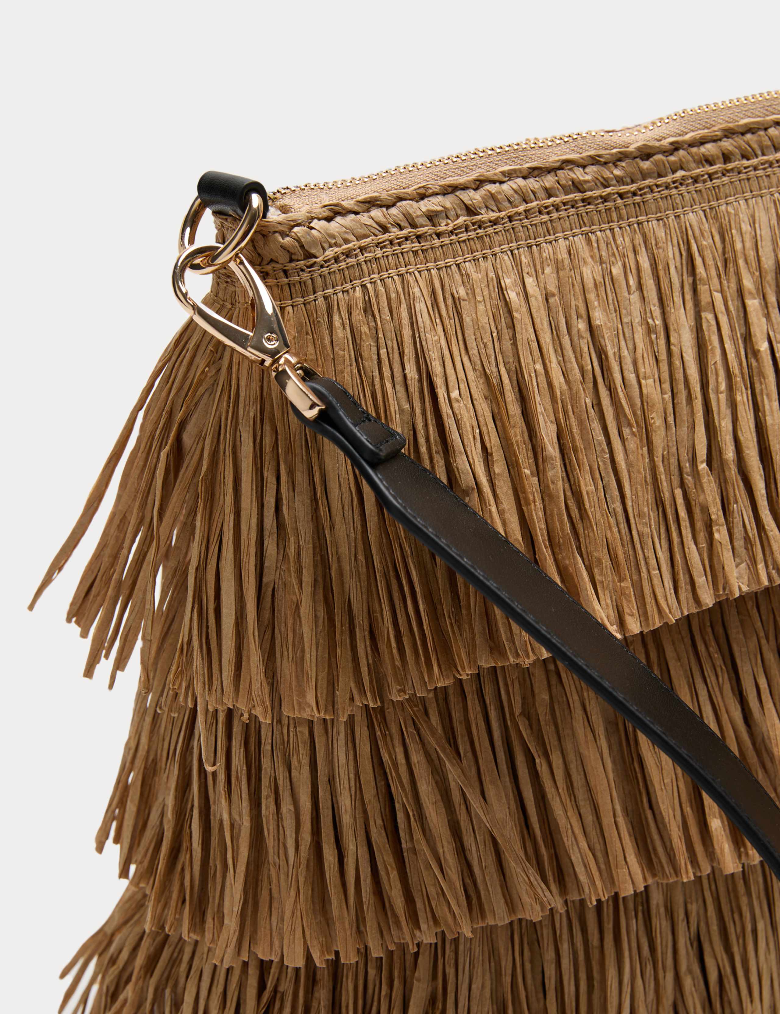 Fringed Clutch Bag 3 of 4