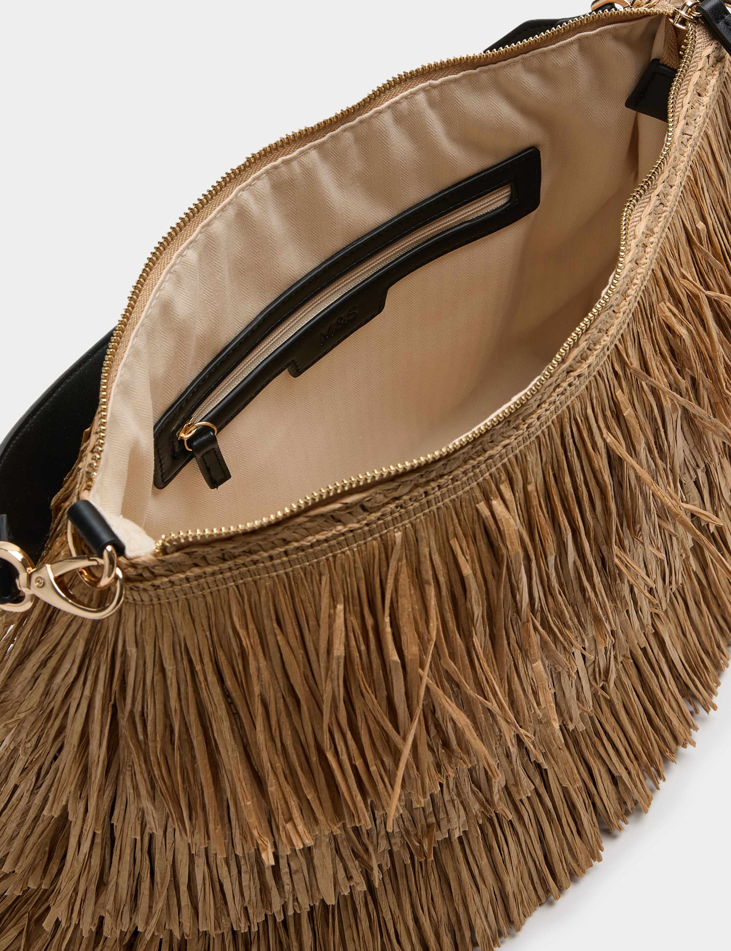 Fringed Clutch Bag 4 of 4