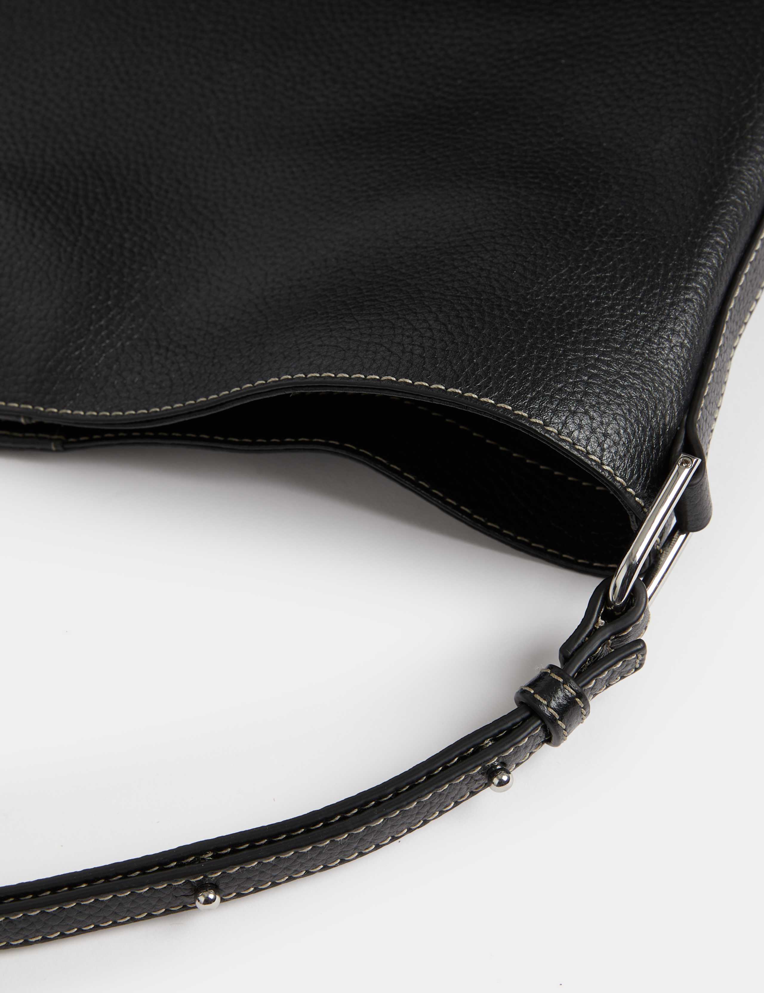 Leather Shoulder Bag 2 of 4