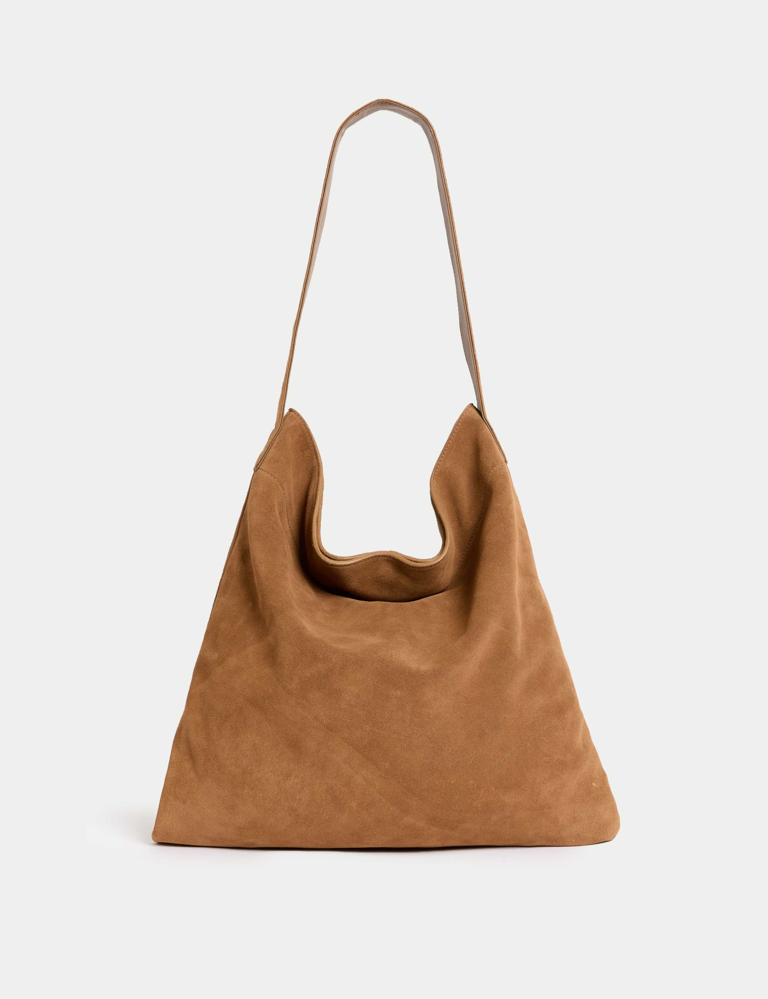 Suede Top Handle Shoulder Bag 2 of 4