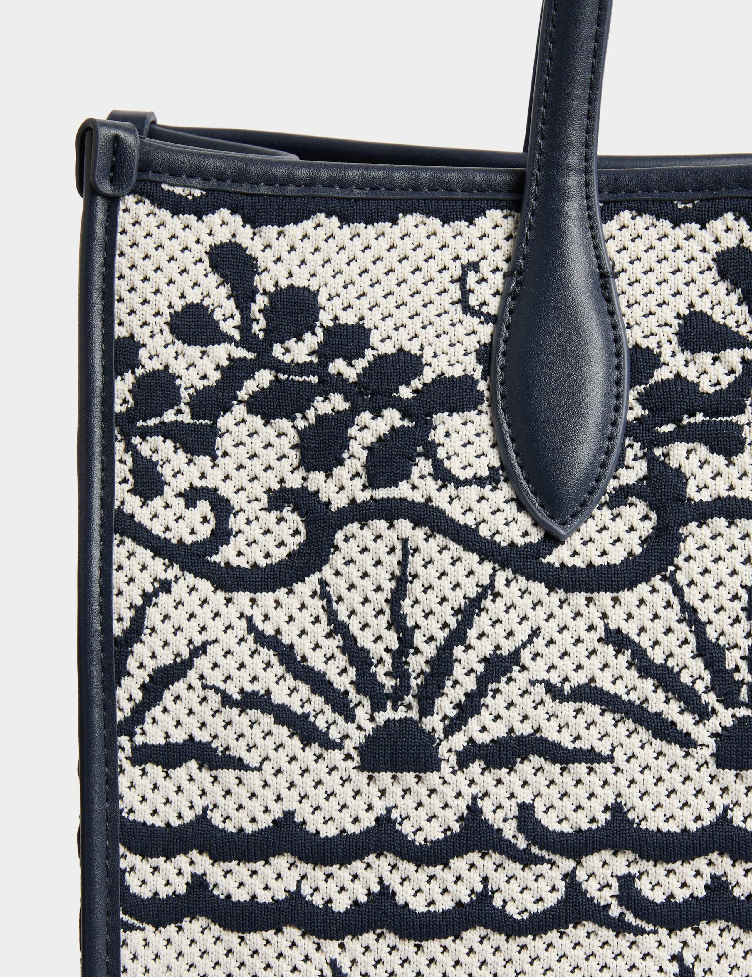 Fly Knit Embroidered Market Tote 2 of 4