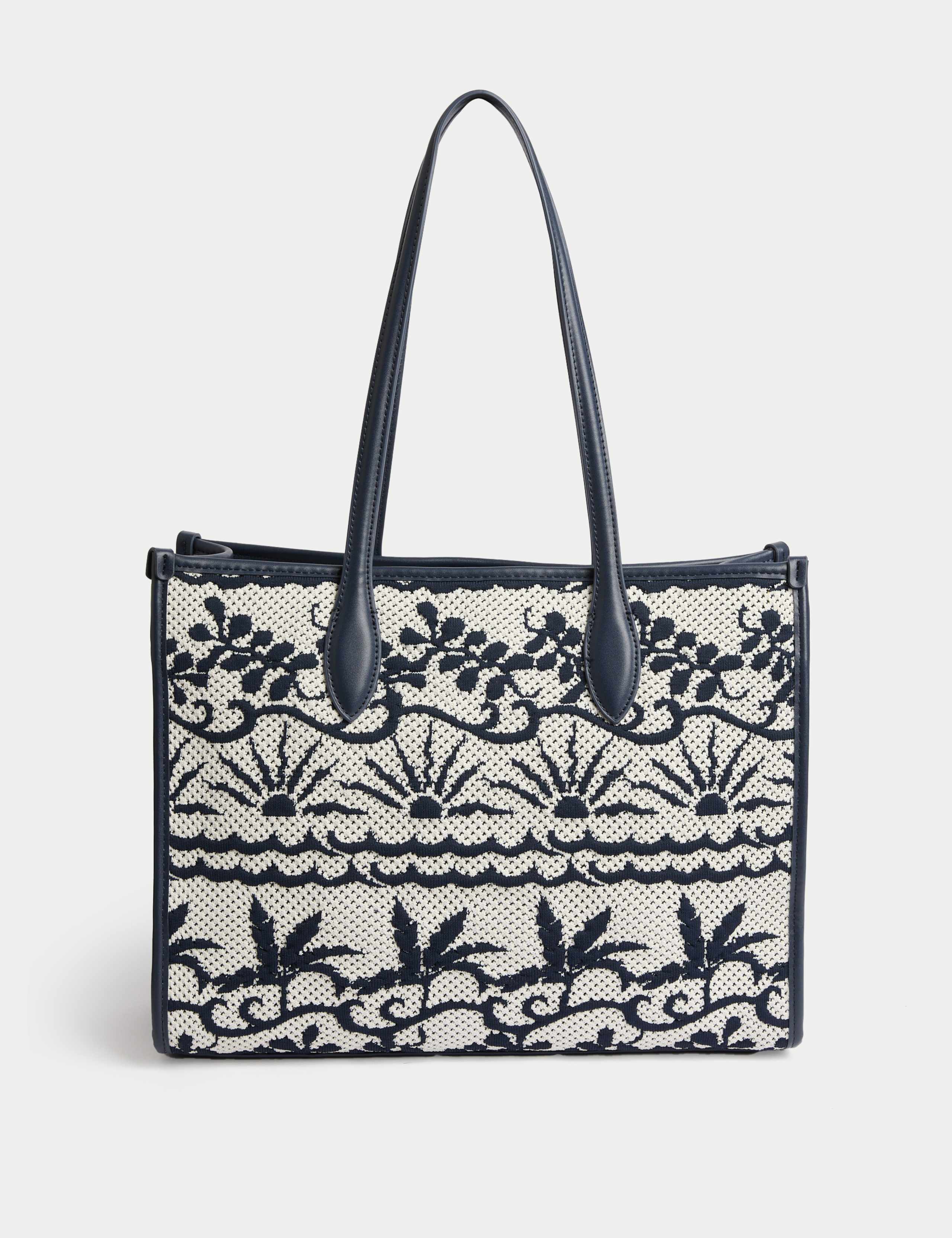 Fly Knit Embroidered Market Tote 3 of 4