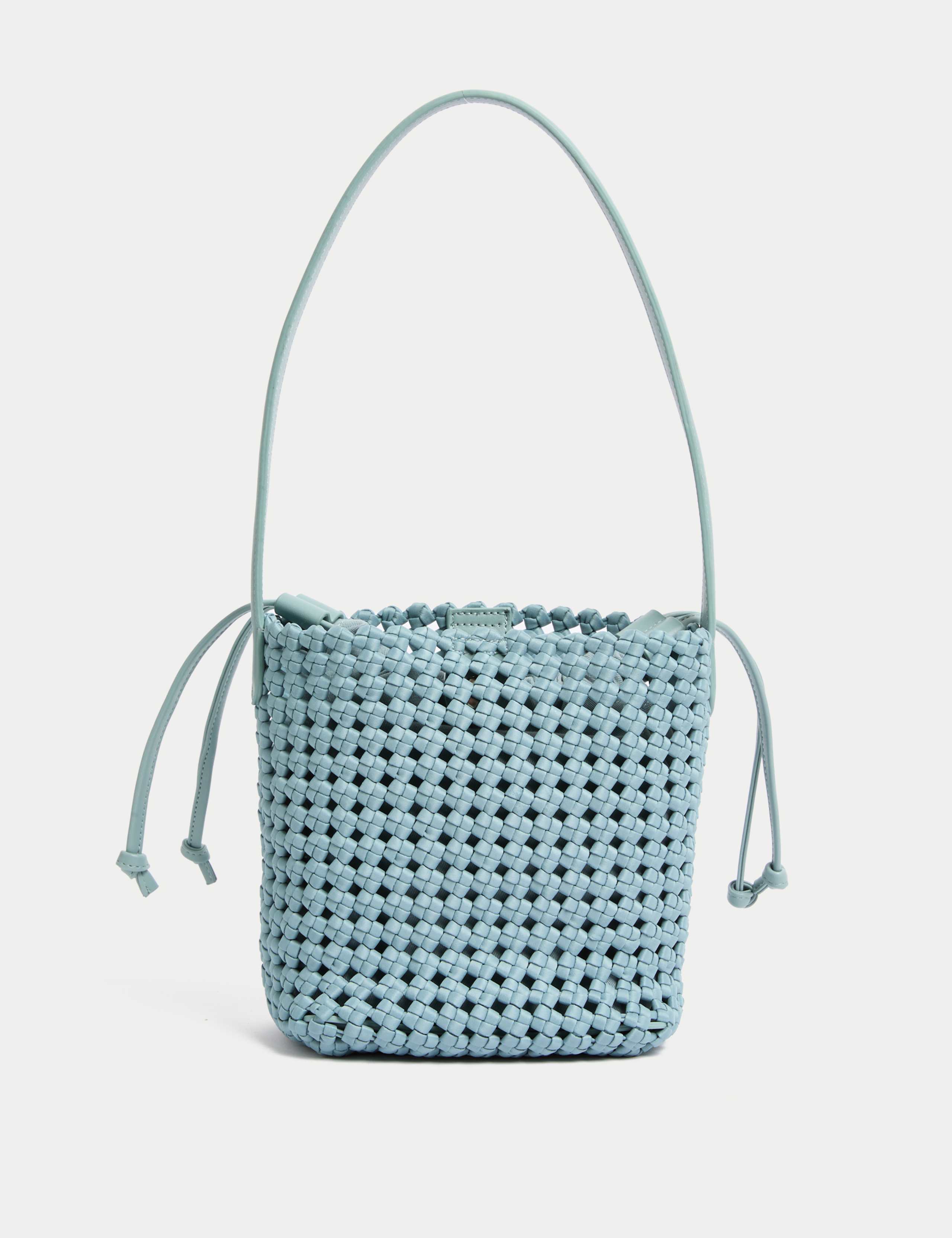 Woven Shoulder Tote Bag 4 of 5