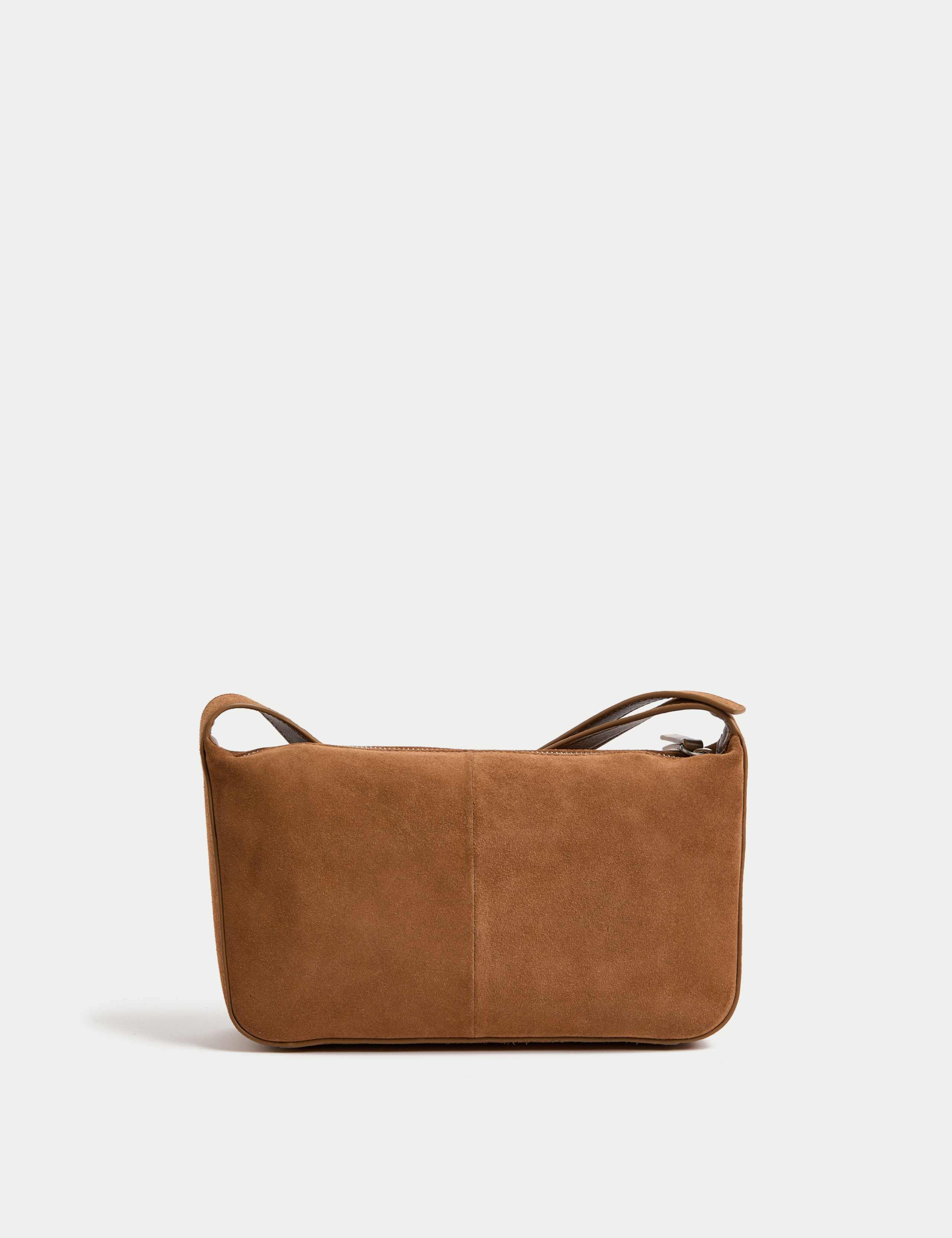 Suede Studded Shoulder Bag 3 of 4