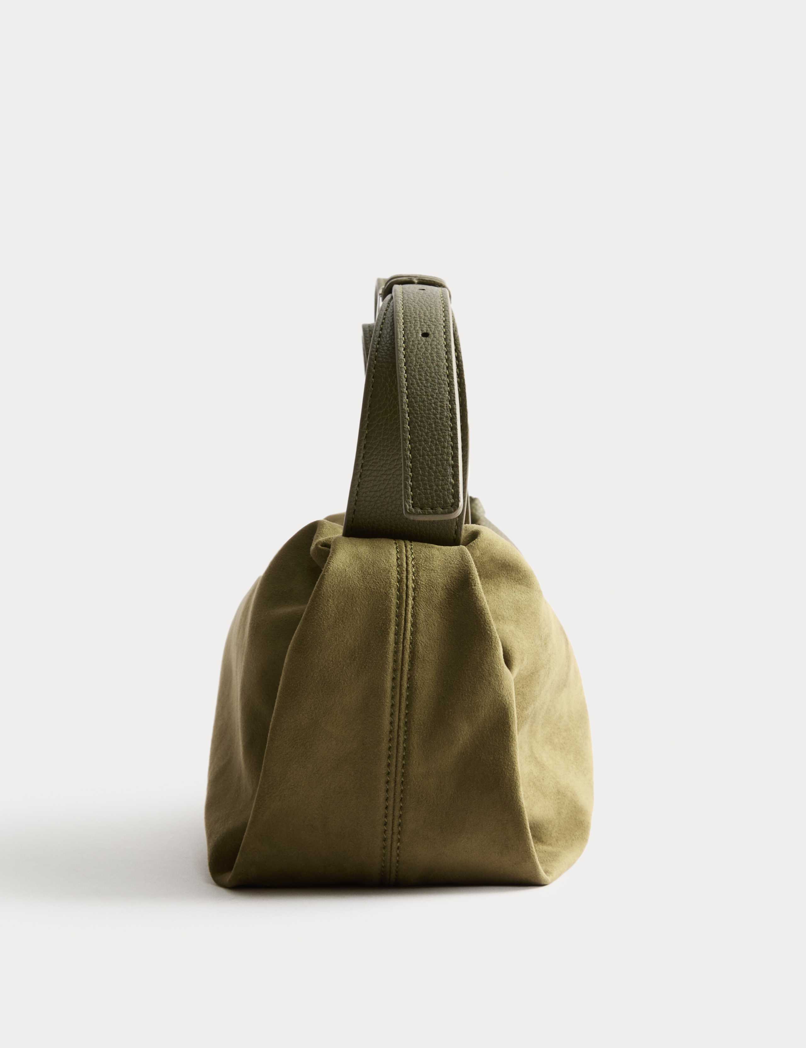 Faux Suede Shoulder Bag 2 of 4