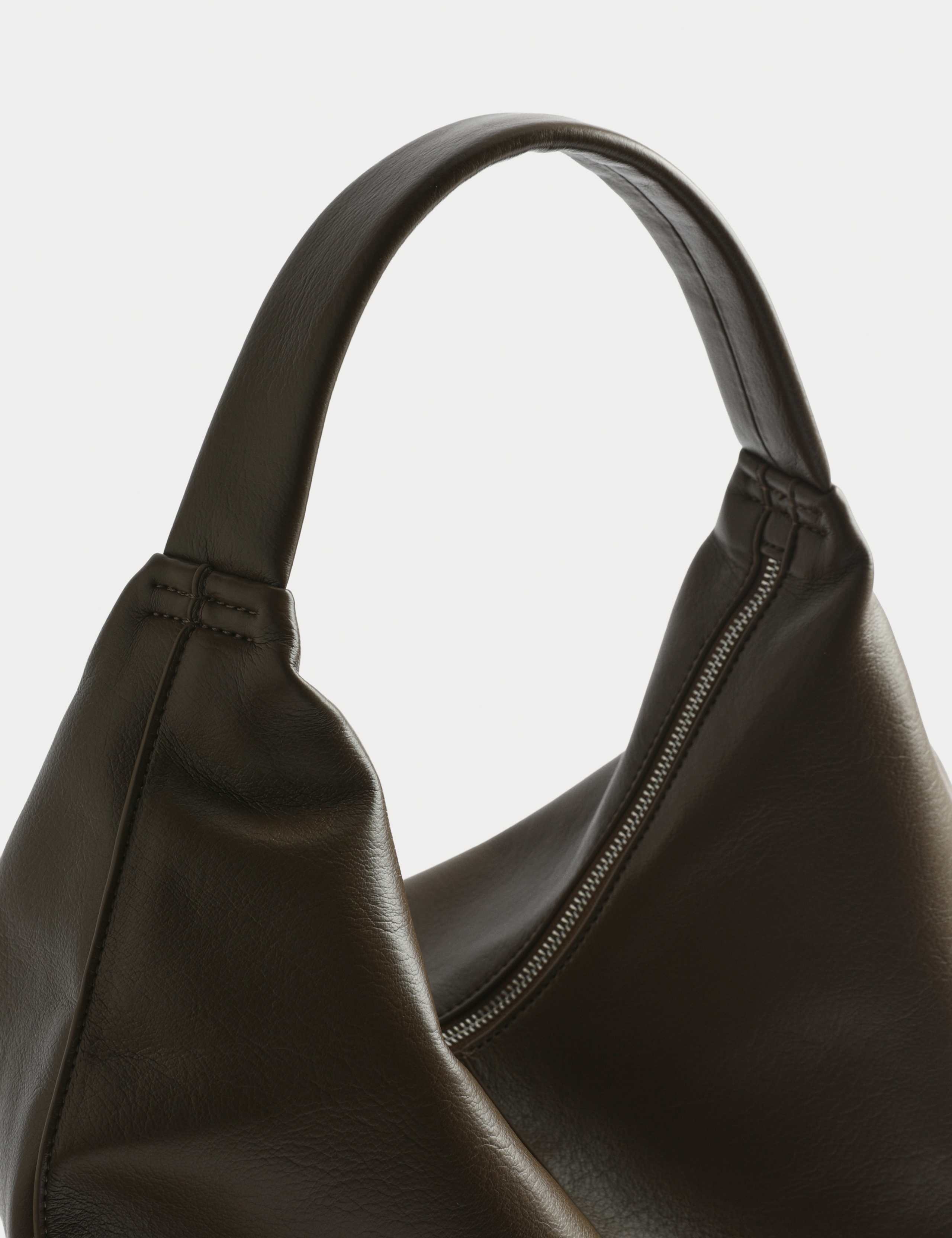Slouchy Top Handle Shoulder Bag 4 of 5
