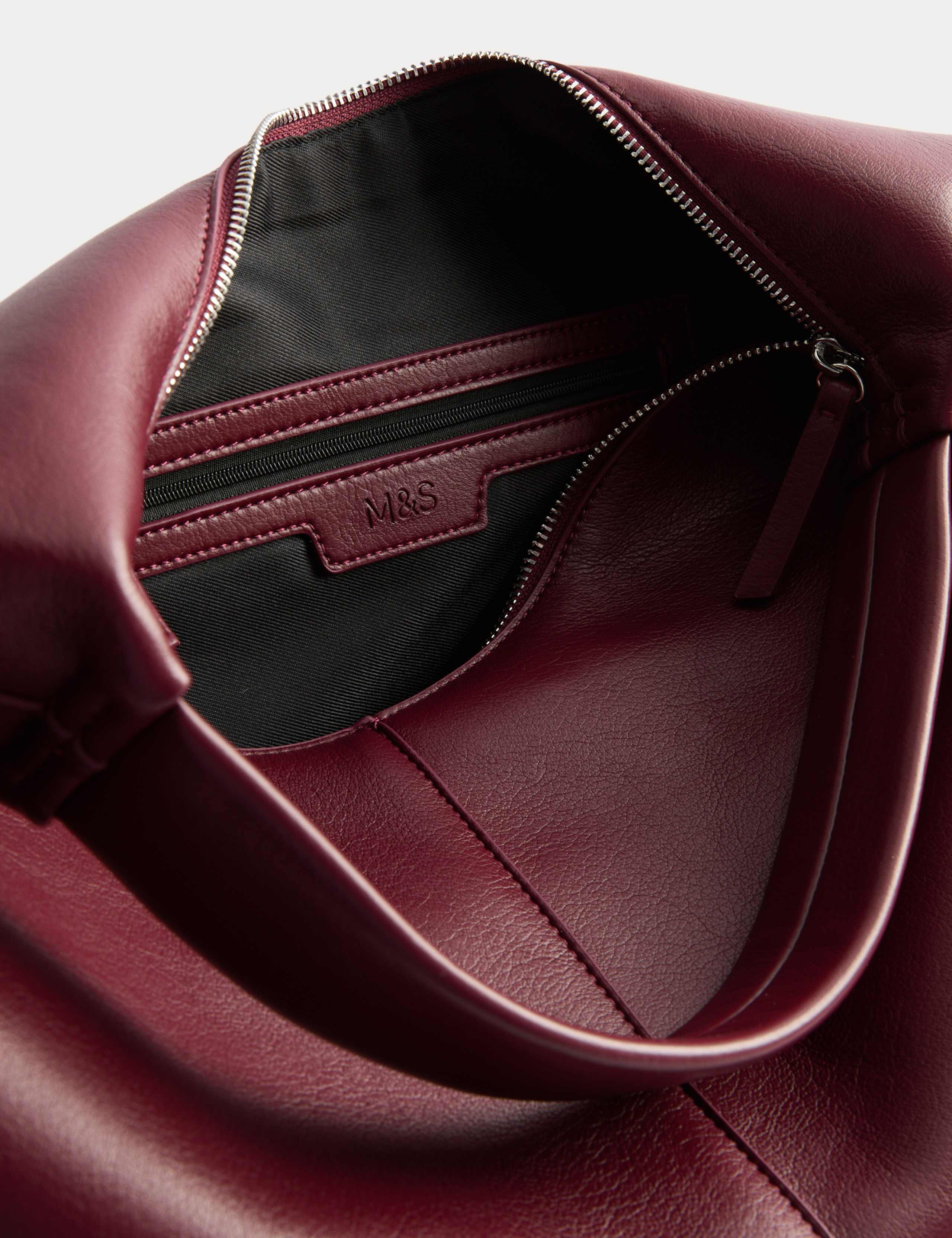 Slouchy Top Handle Shoulder Bag 2 of 4