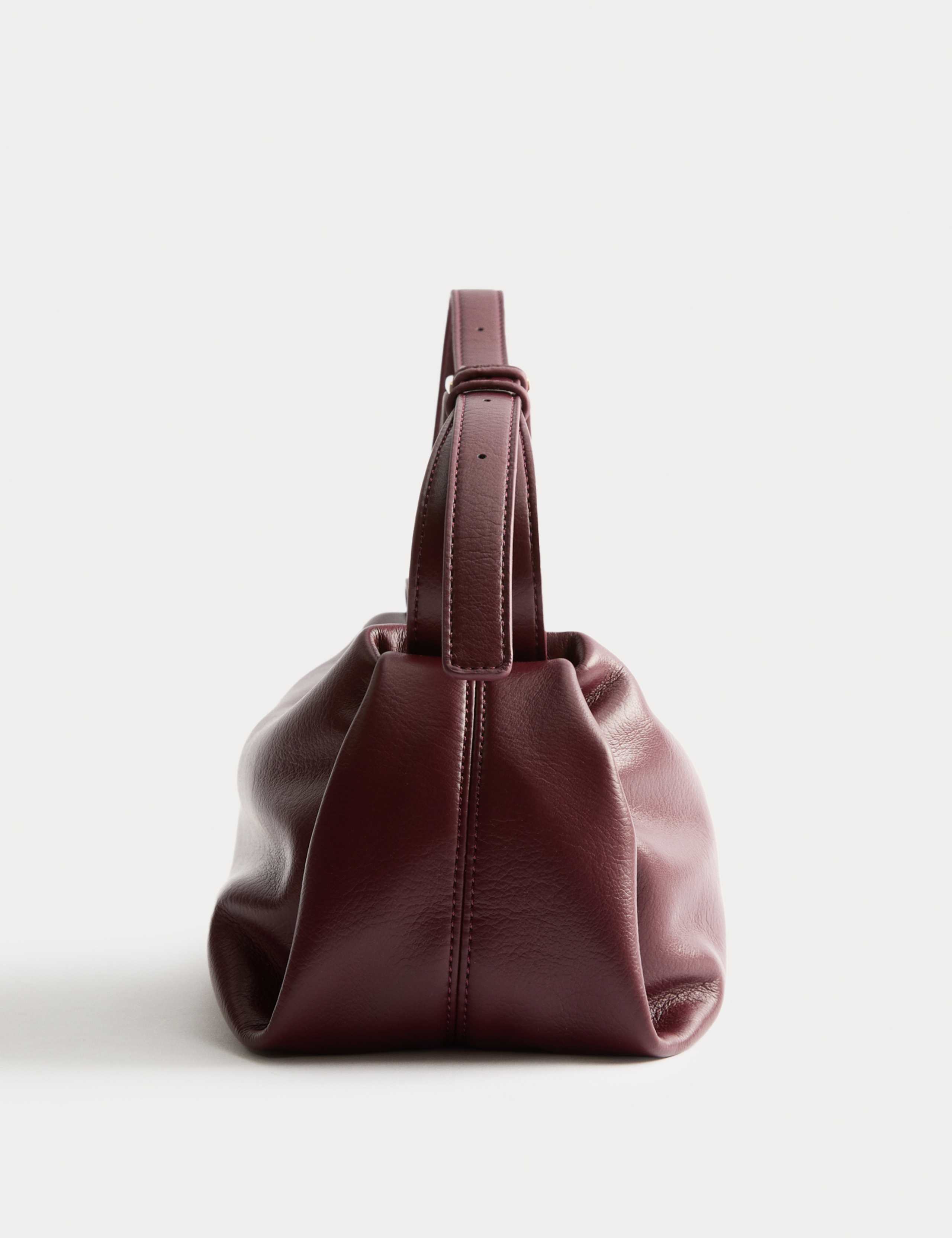 Faux Leather Pencil Crossbody Sling Bag 5 of 5