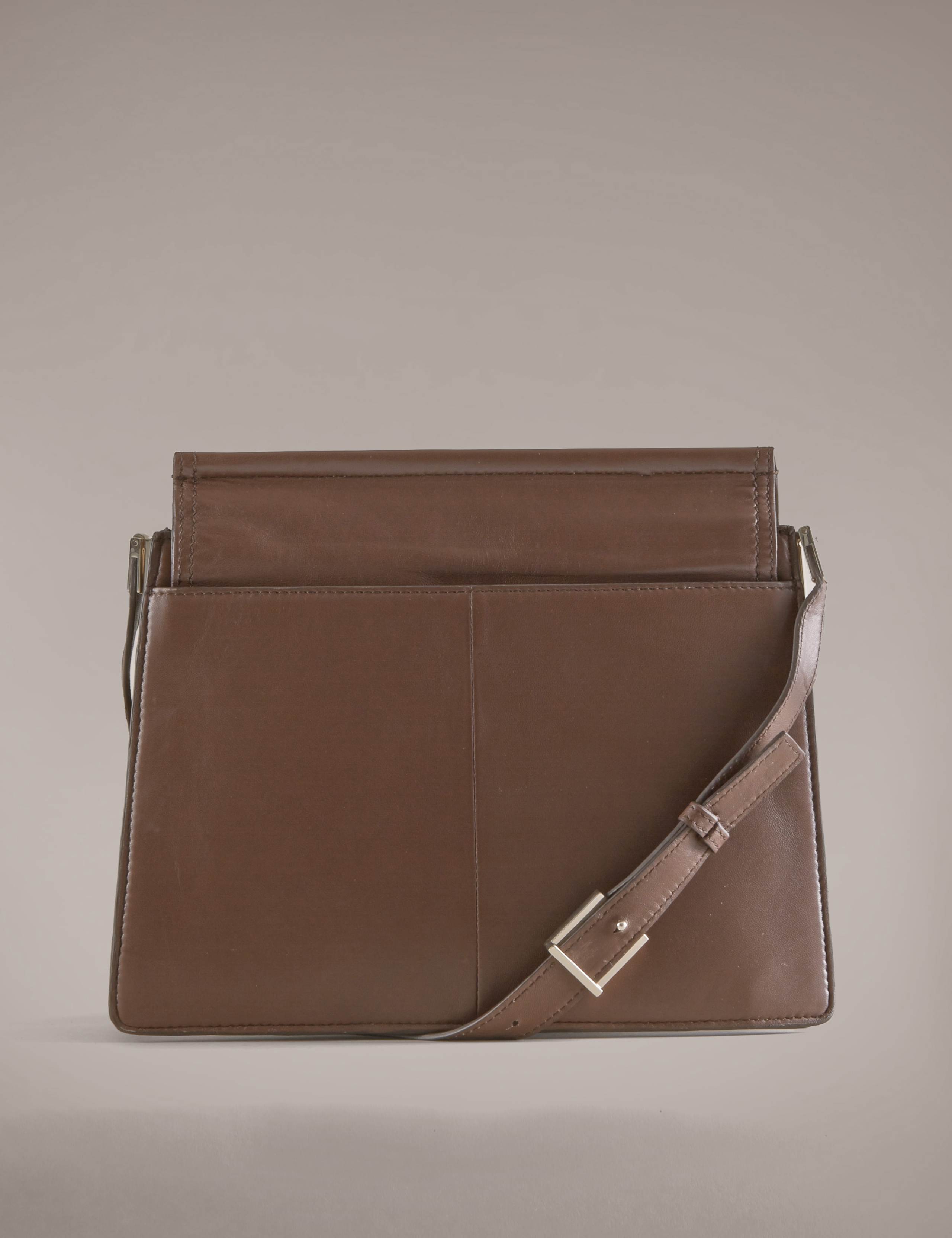 Leather Studded Shoulder Bag 3 of 4