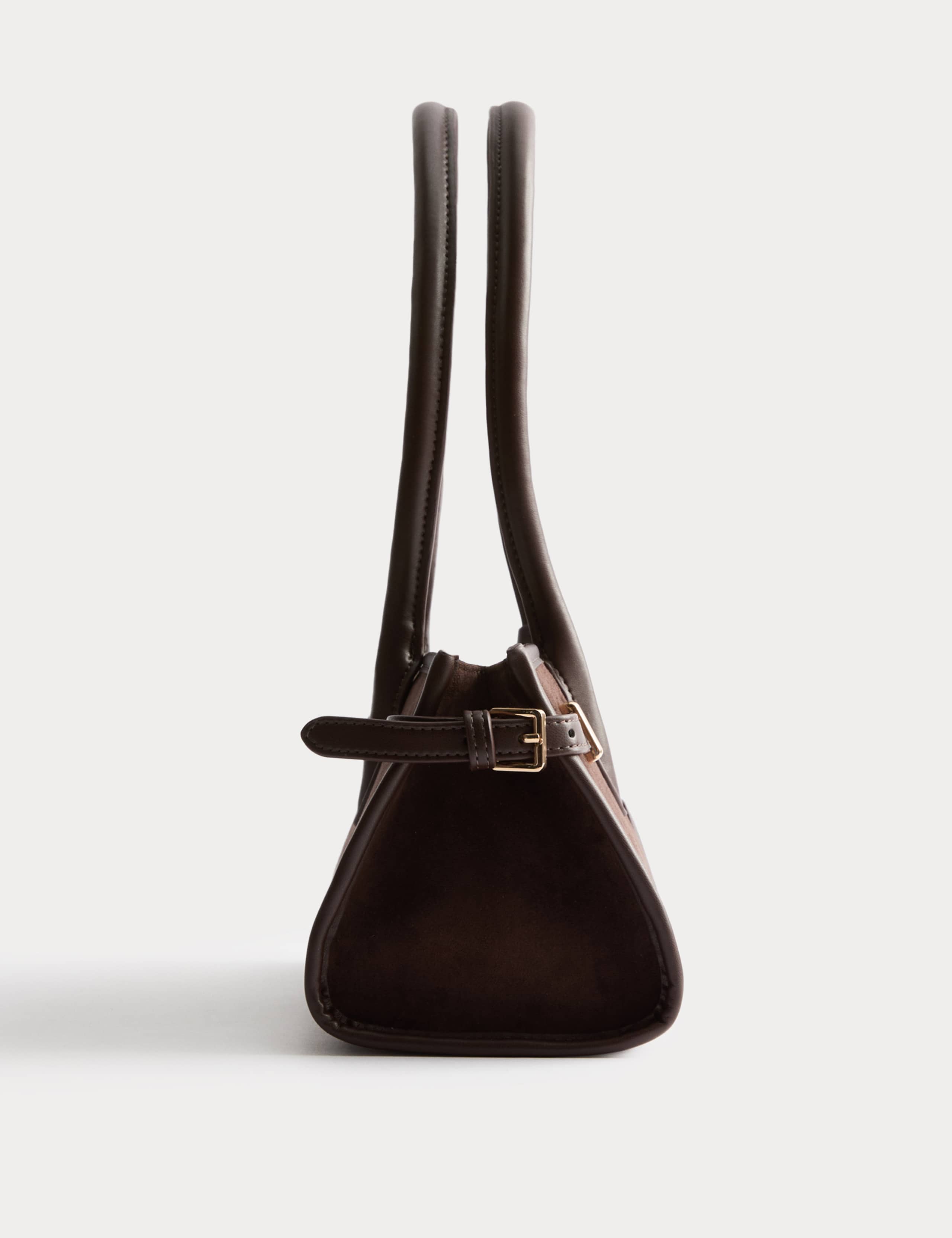 Suedette Buckle Shoulder Bag 3 of 4