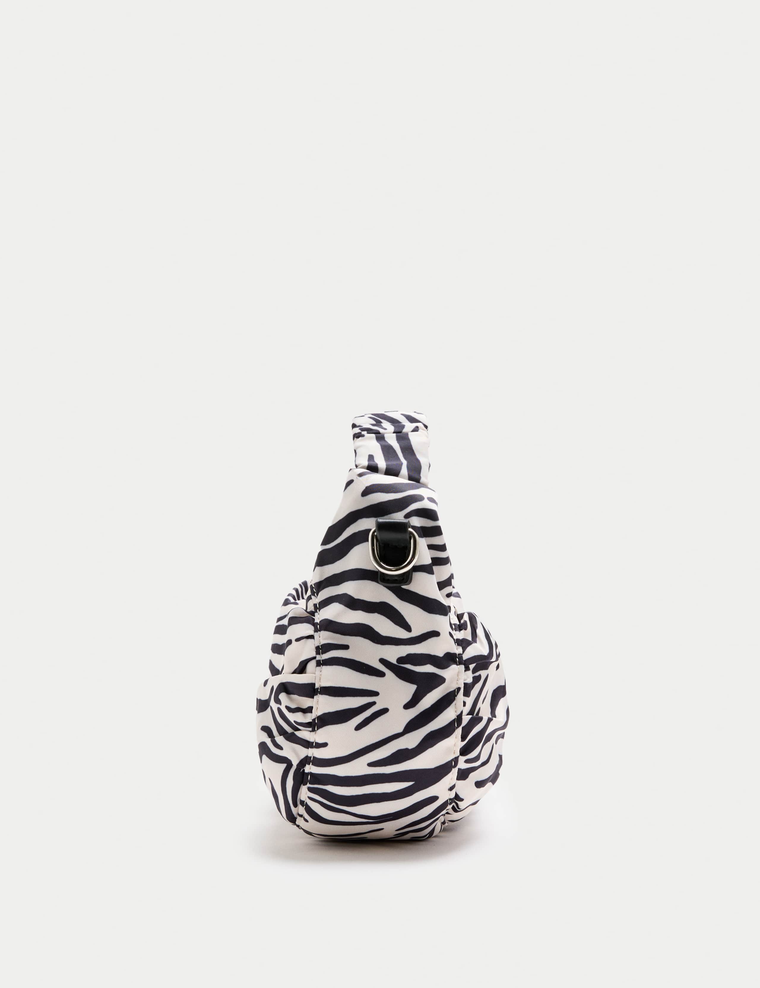 Nylon Animal Print Crossbody Bag 4 of 4