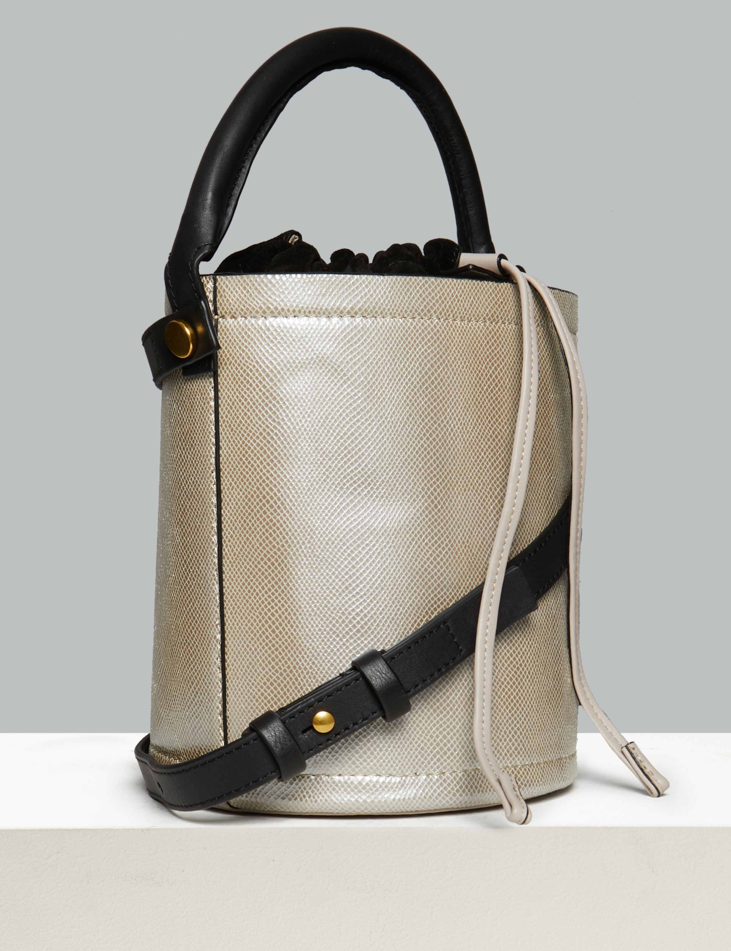 Drawstring Bucket Bag 2 of 5