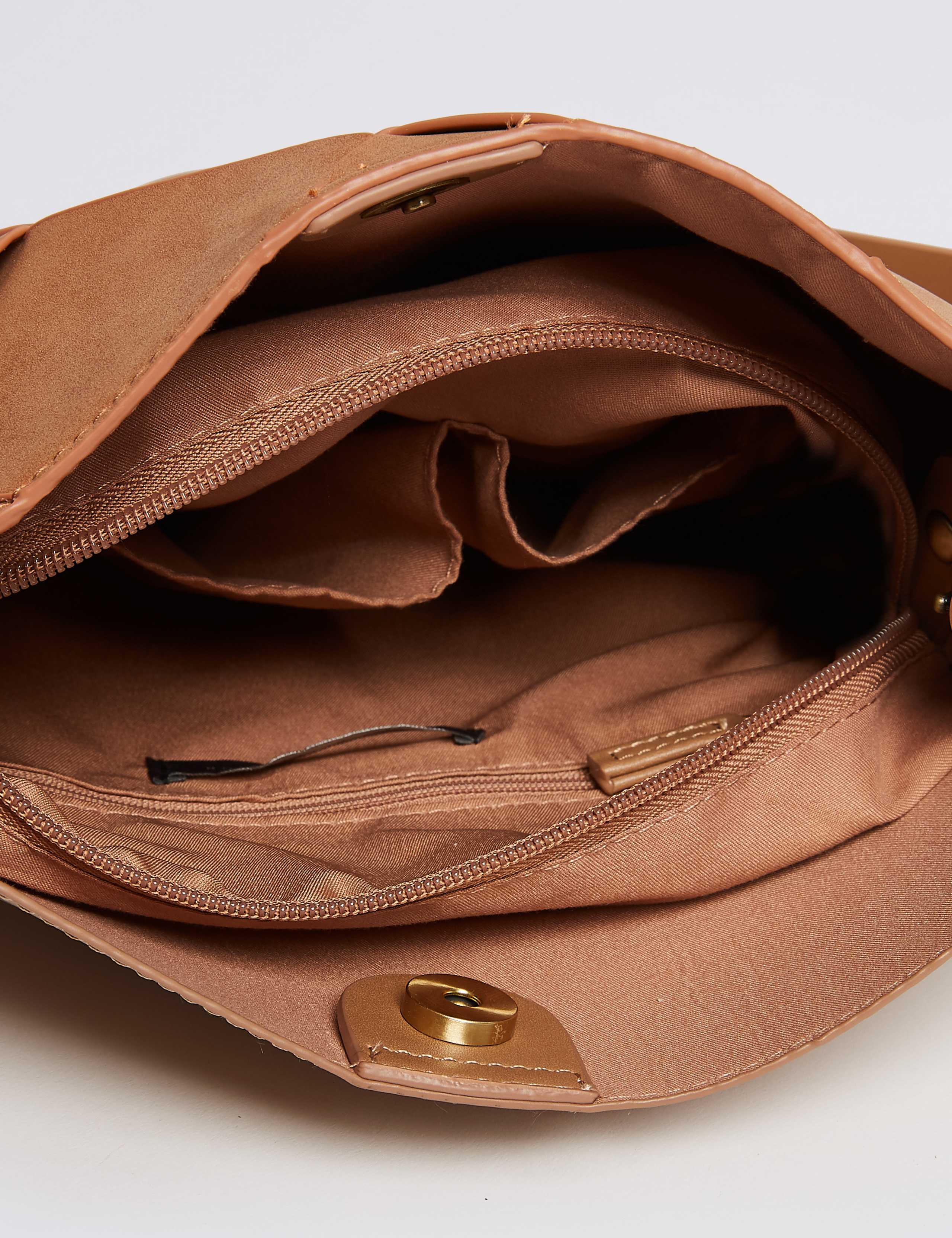 Faux Leather Hobo Bag 5 of 5