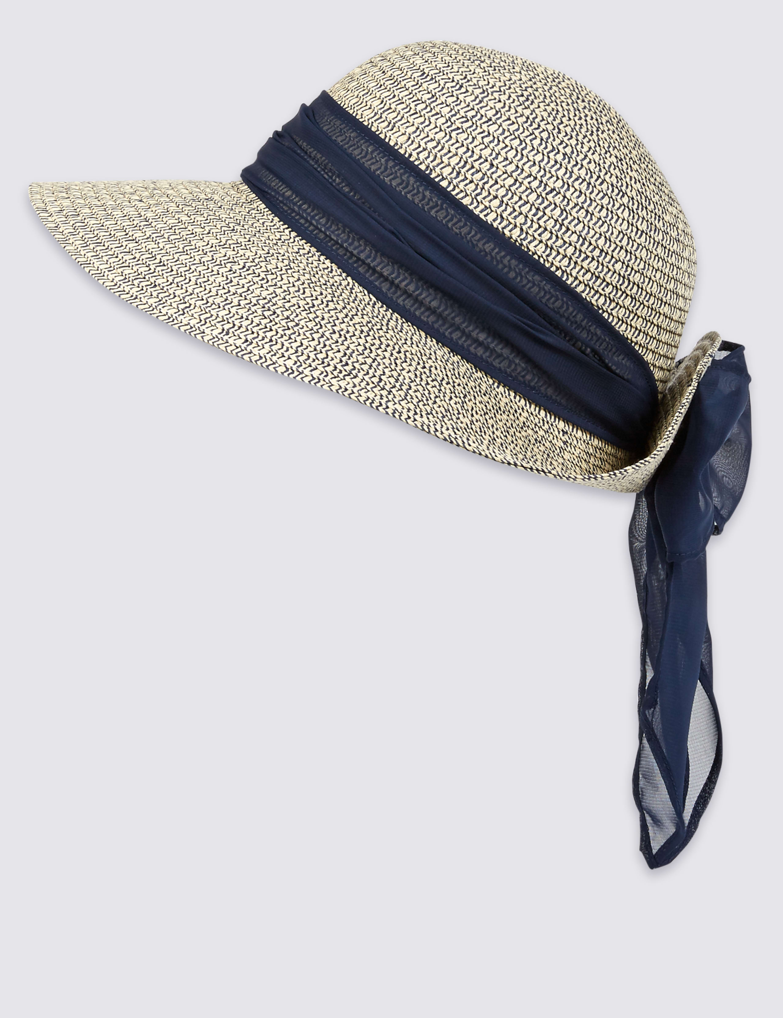 Marl Scarf Summer Hat 2 of 3