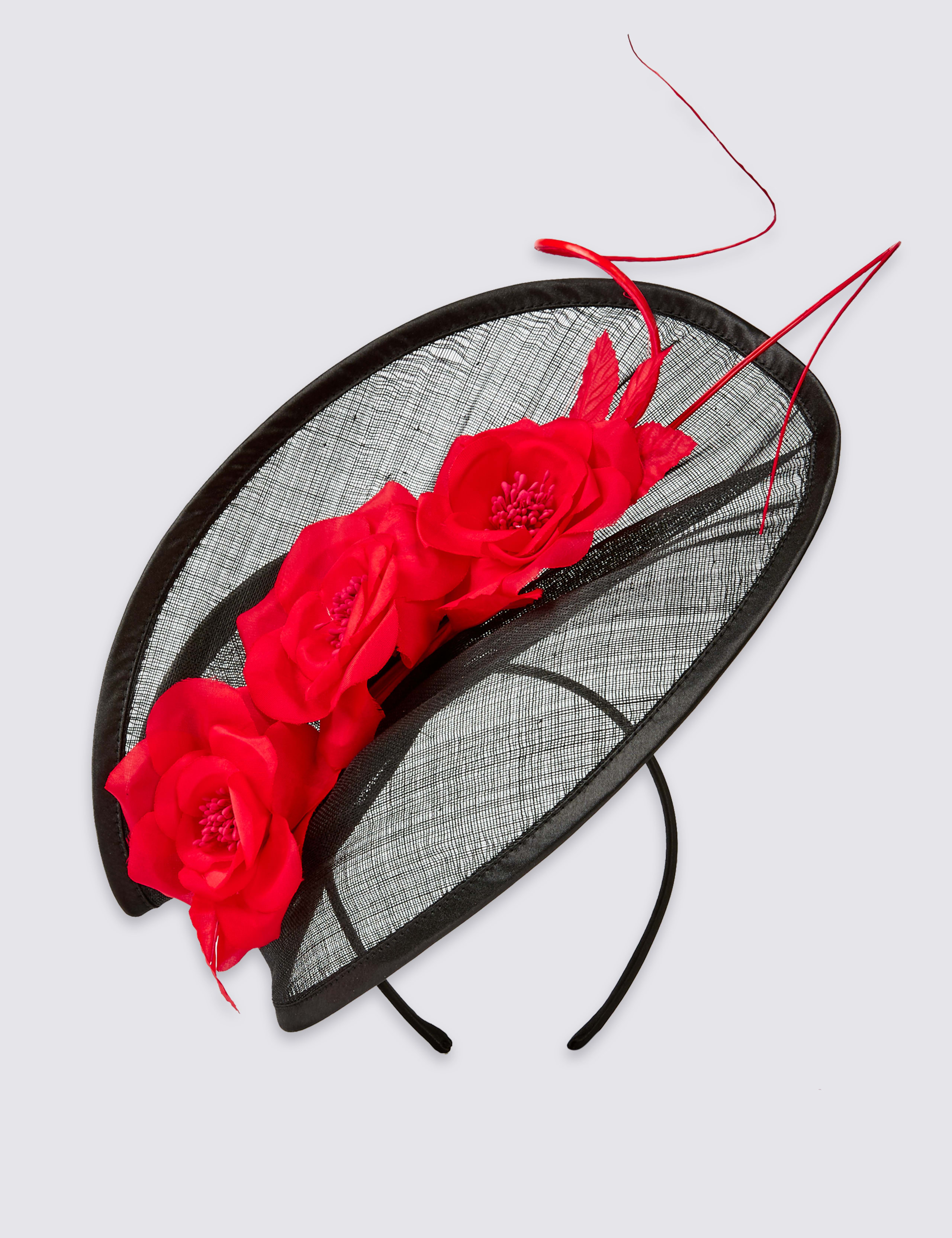 Triple Flower Fascinator 2 of 2