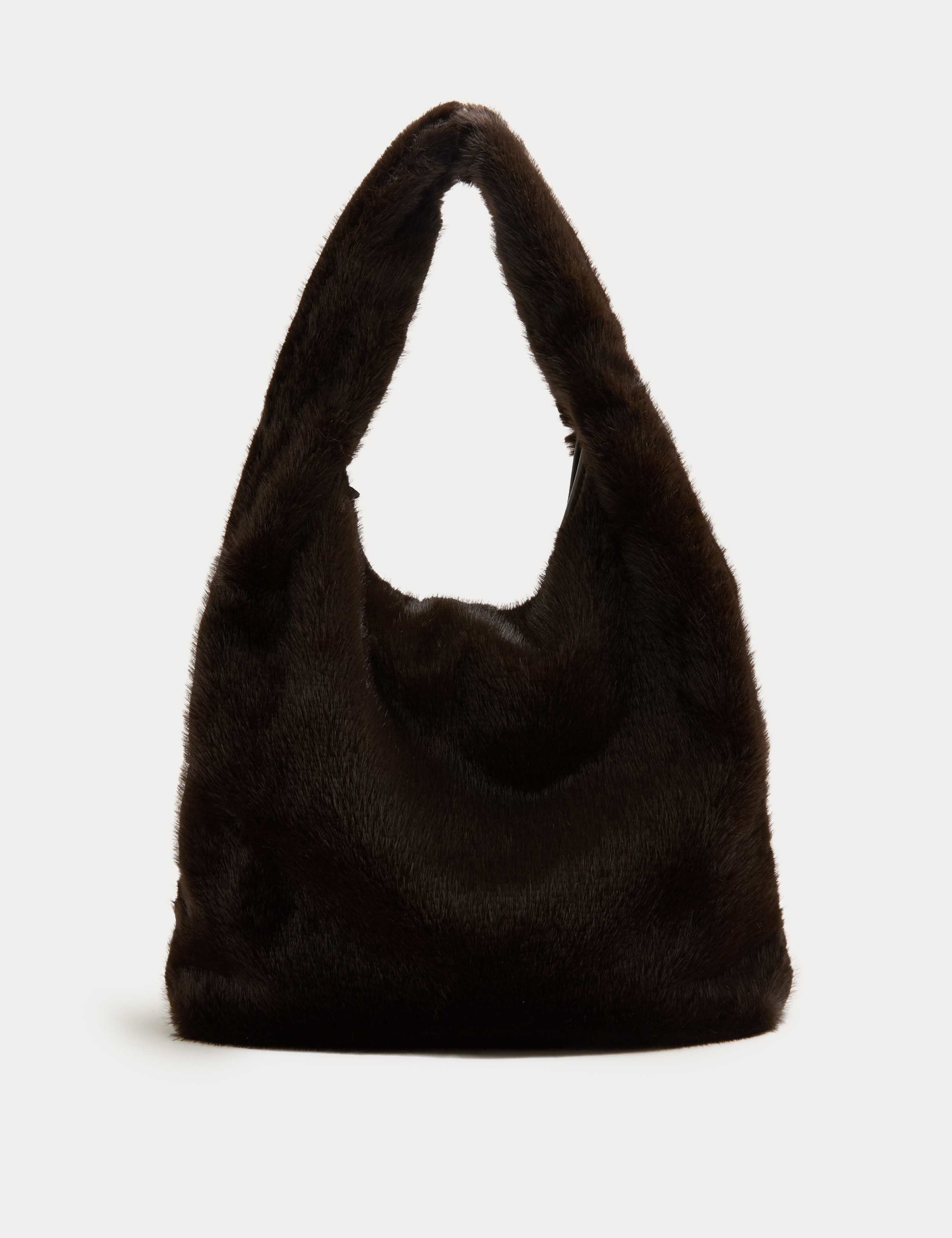 Faux Fur Shoulder Bag 2 of 3