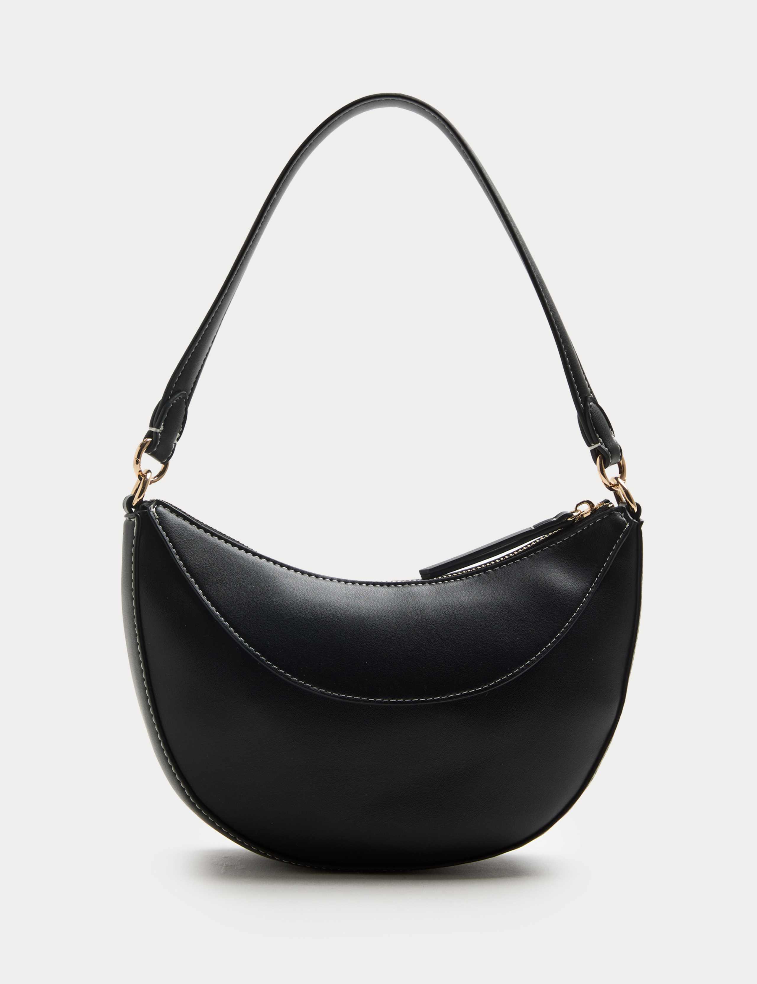 Contrast Stitch Scoop Cross Body Bag 2 of 4