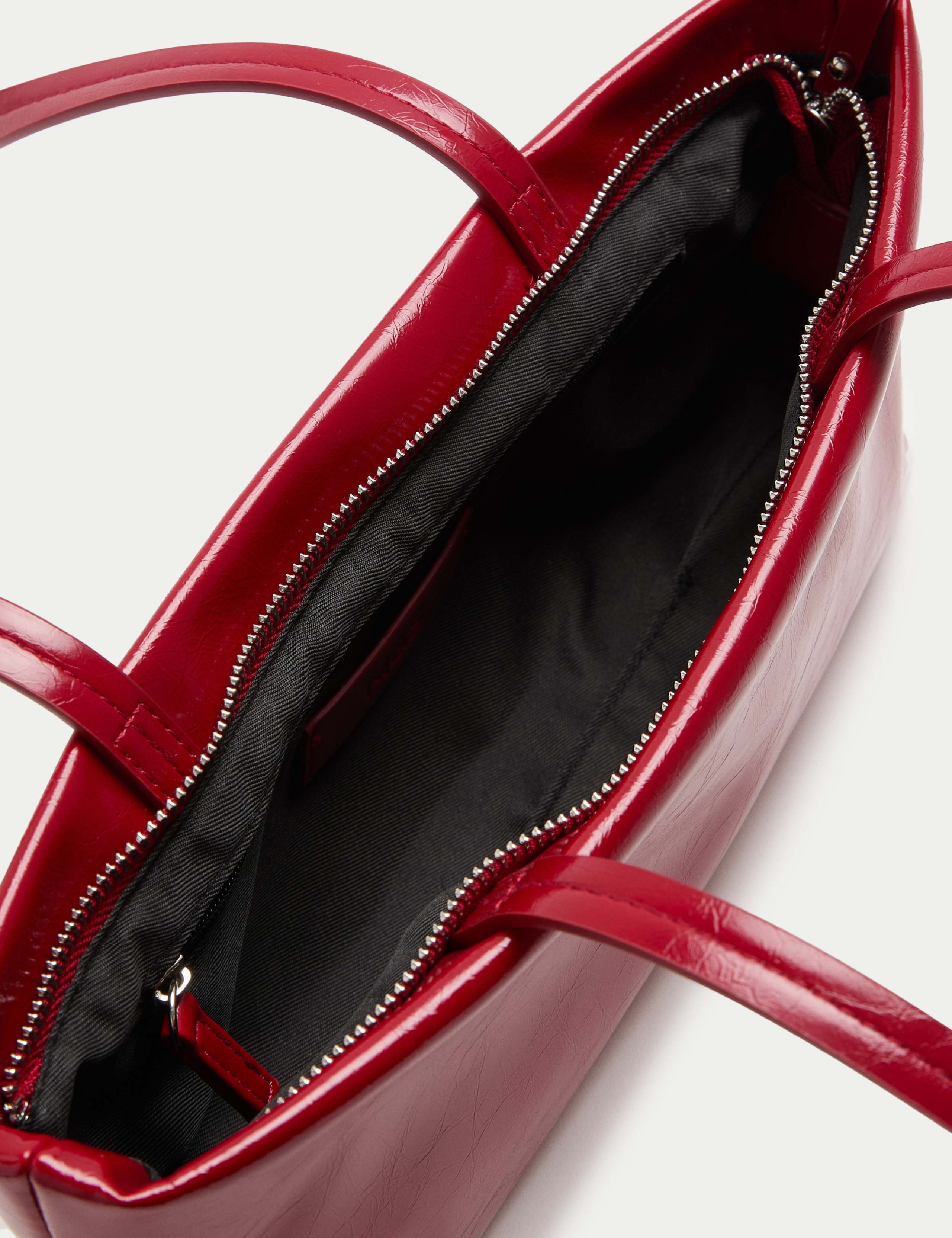 Faux Leather Shoulder Bag 4 of 4