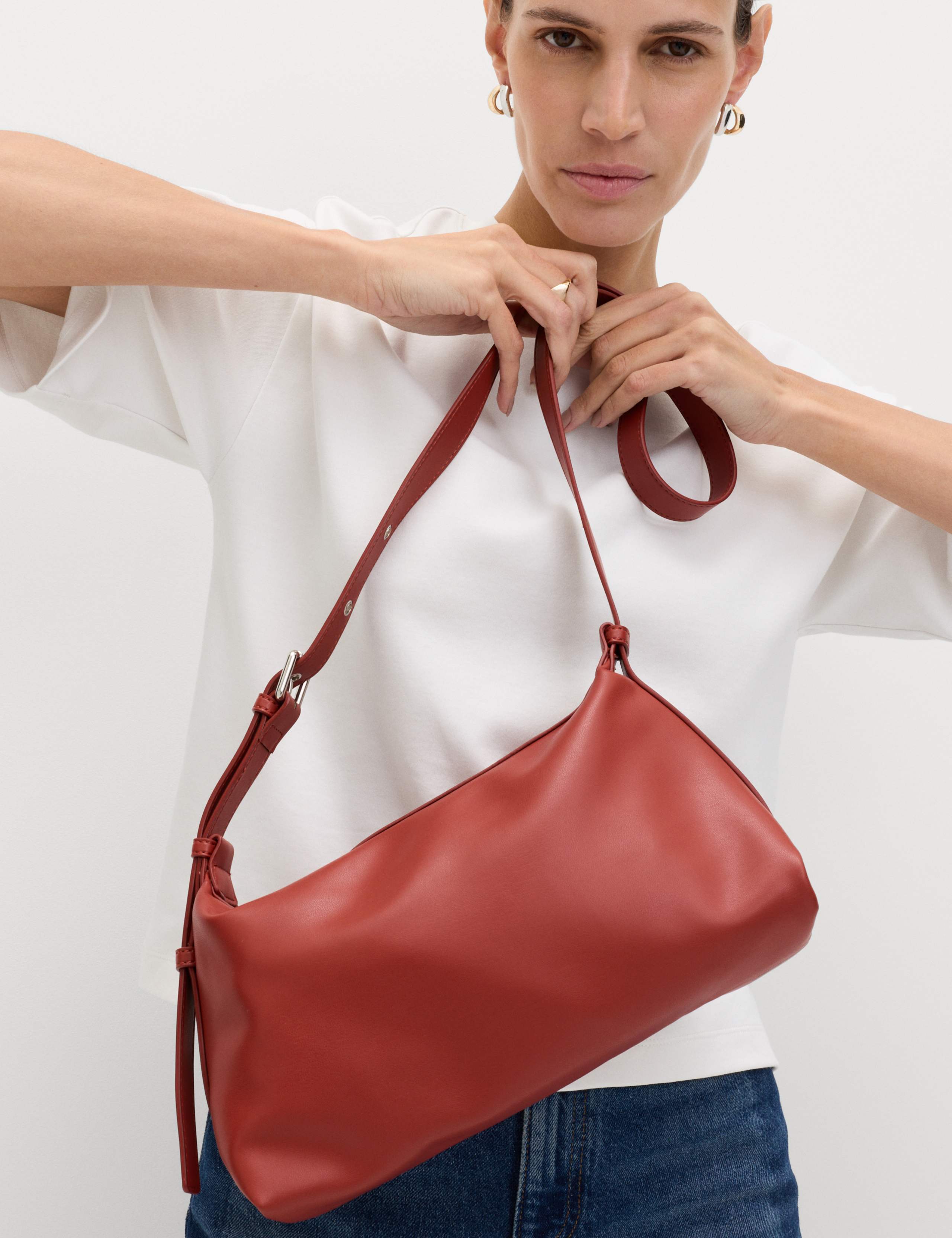 Slouchy Cross Body Sling Bag 3 of 4