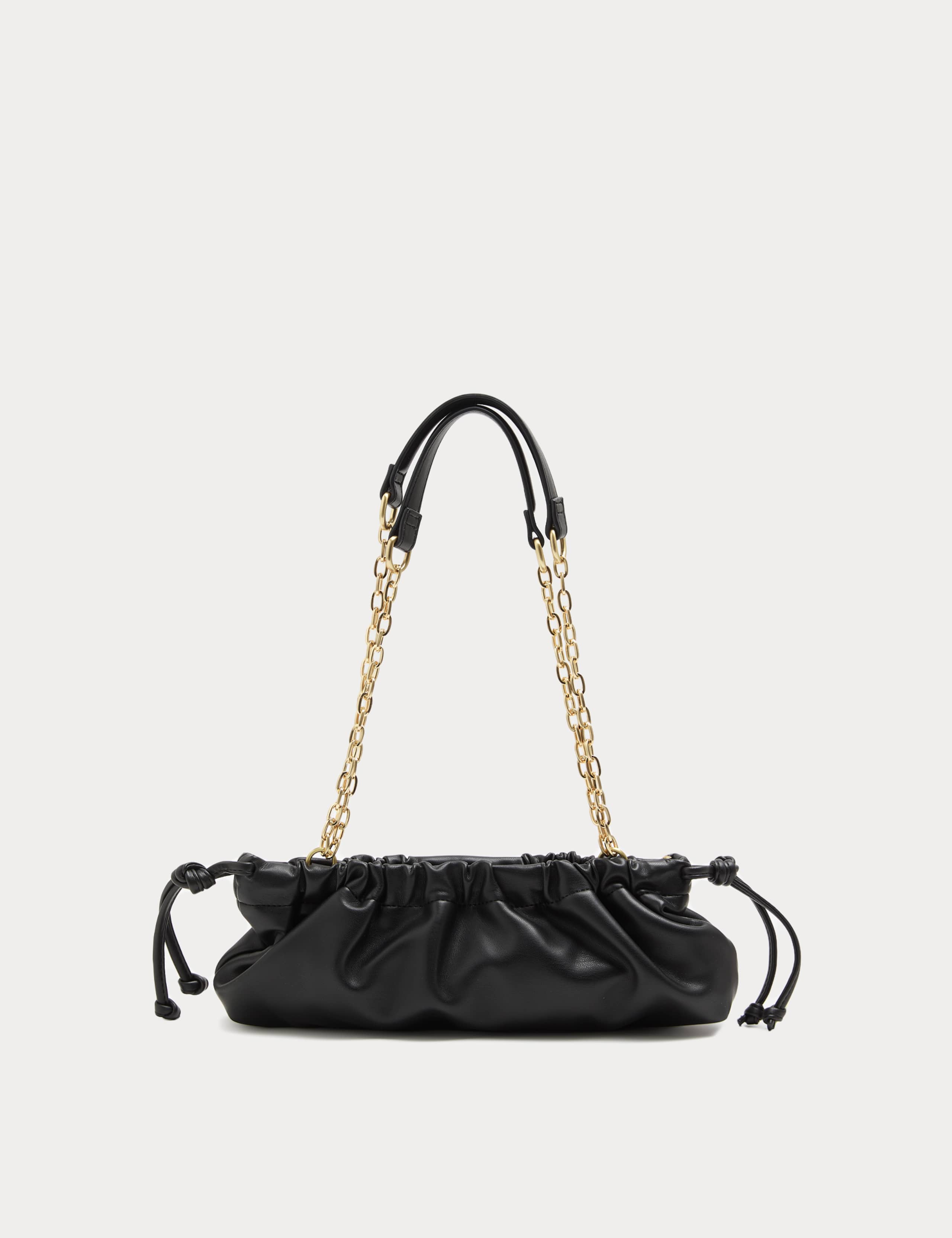 Ruched Chain Shoulder Bag 1 of 4