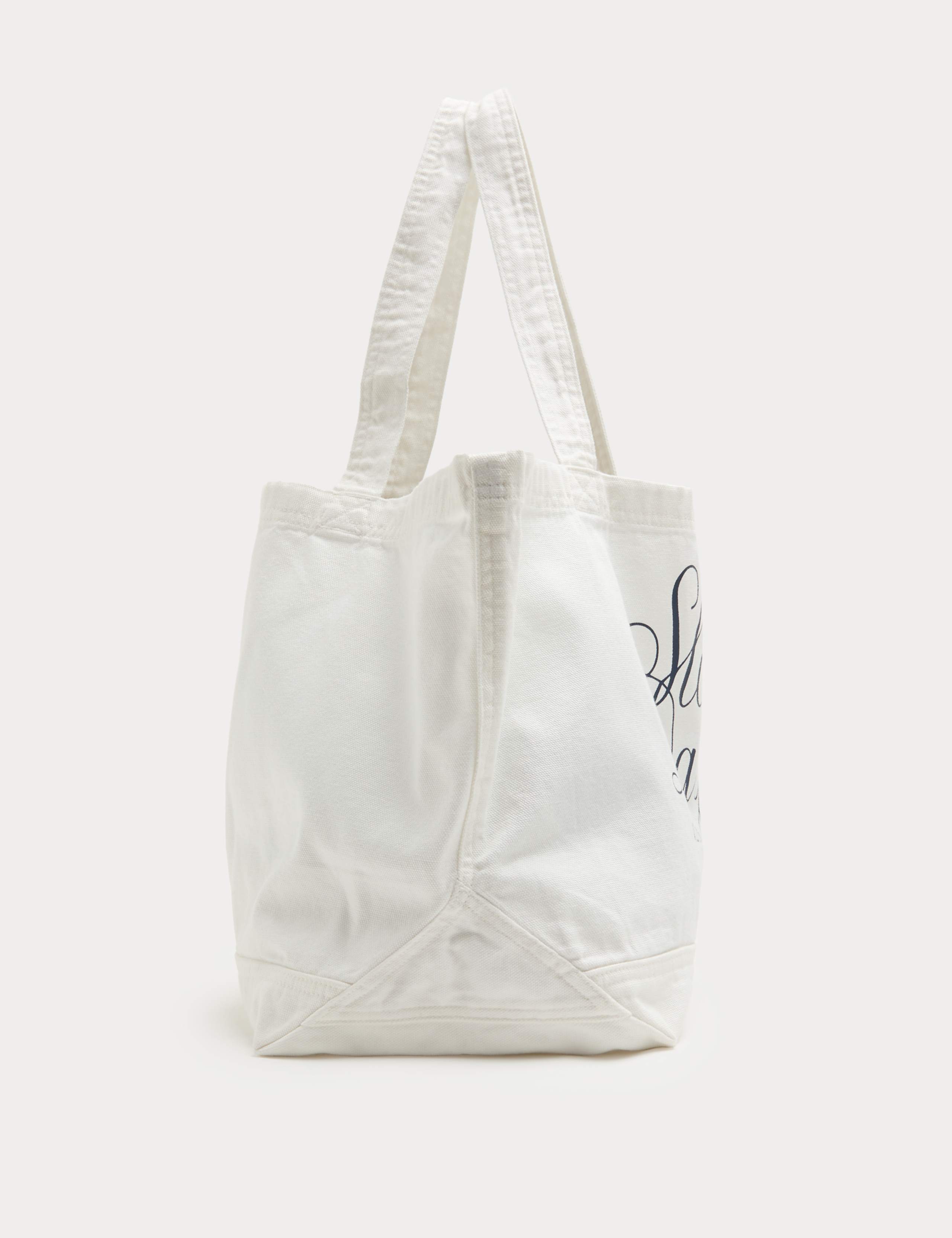 Pure Cotton Canvas Graphic Tote Bag 1 of 4