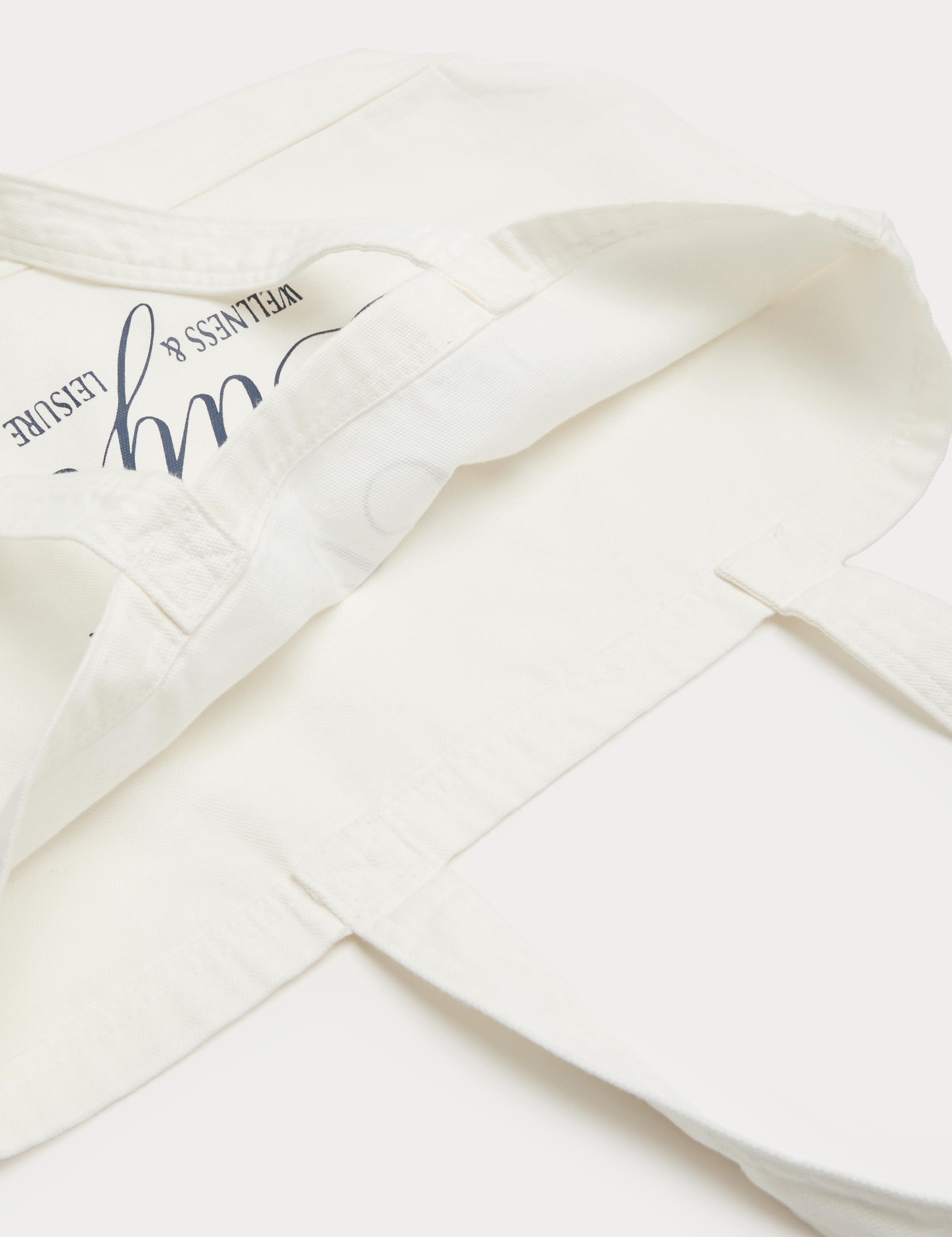 Pure Cotton Canvas Graphic Tote Bag 3 of 4