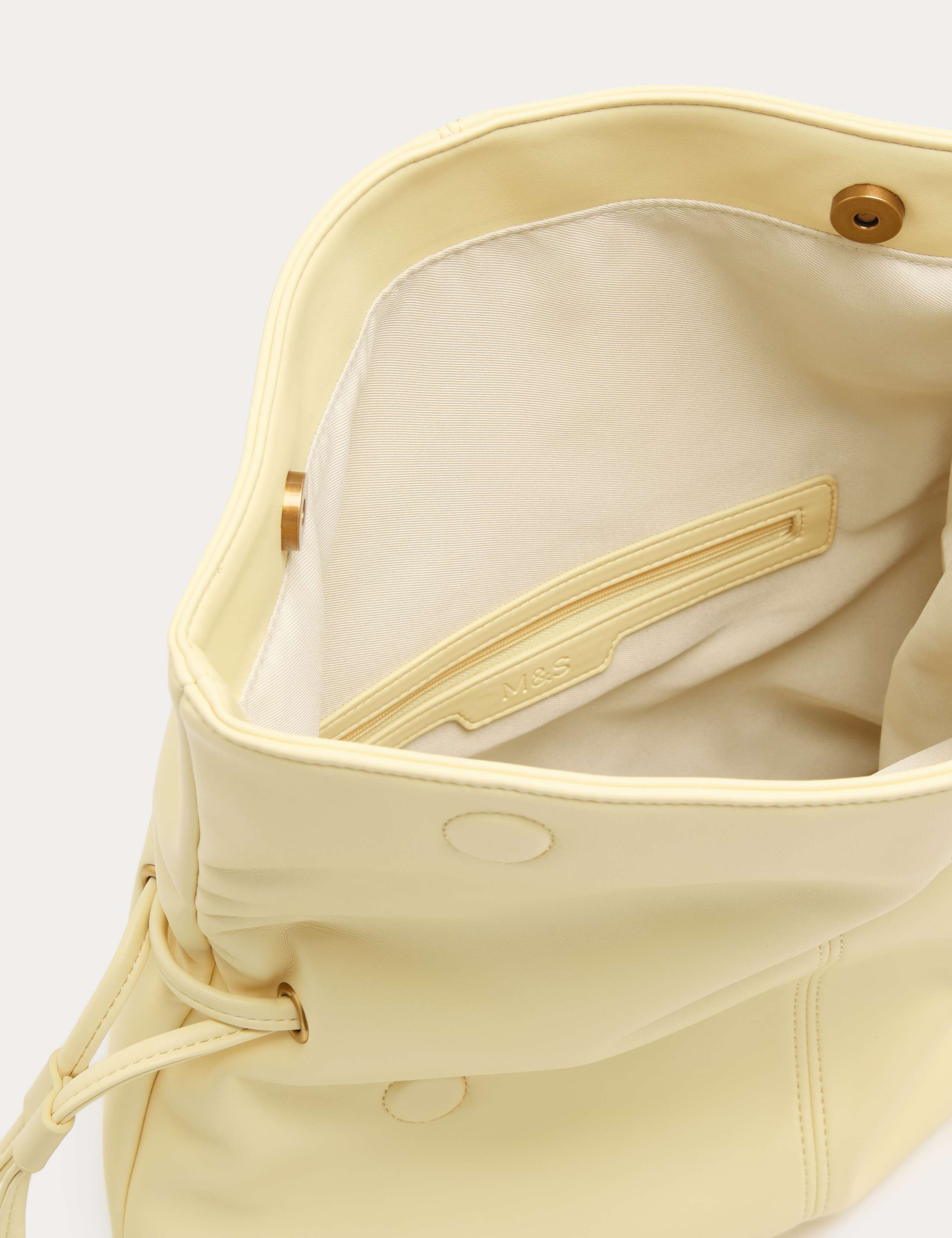 Ruched Fold Over Clutch Bag 3 of 3