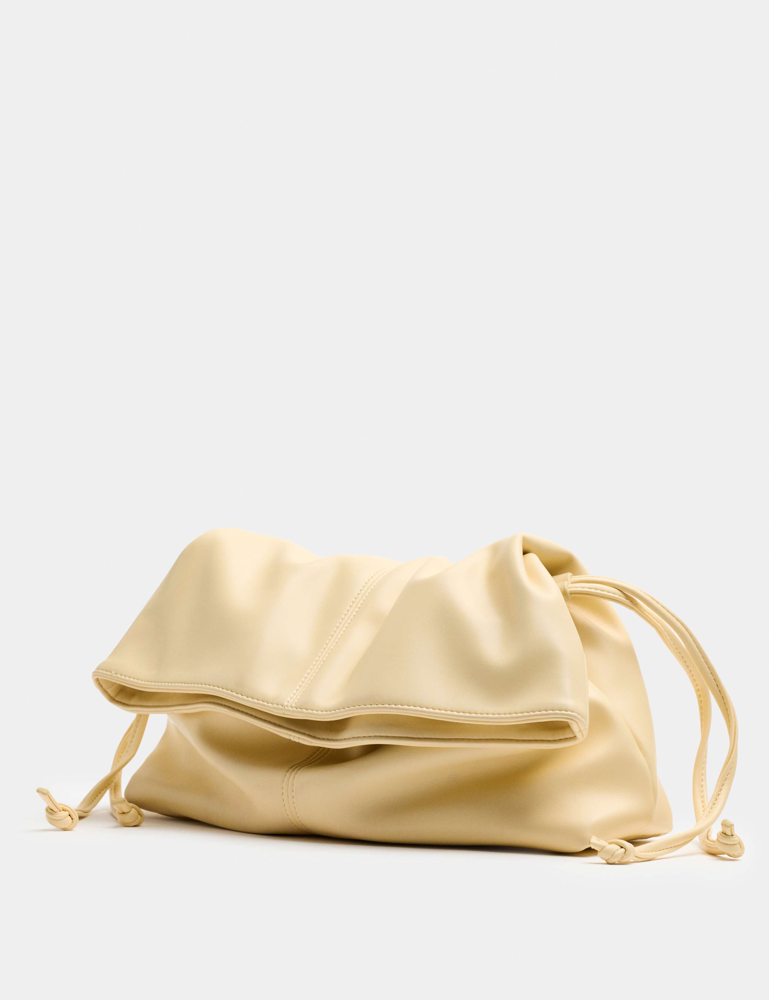 Ruched Fold Over Clutch Bag 4 of 6