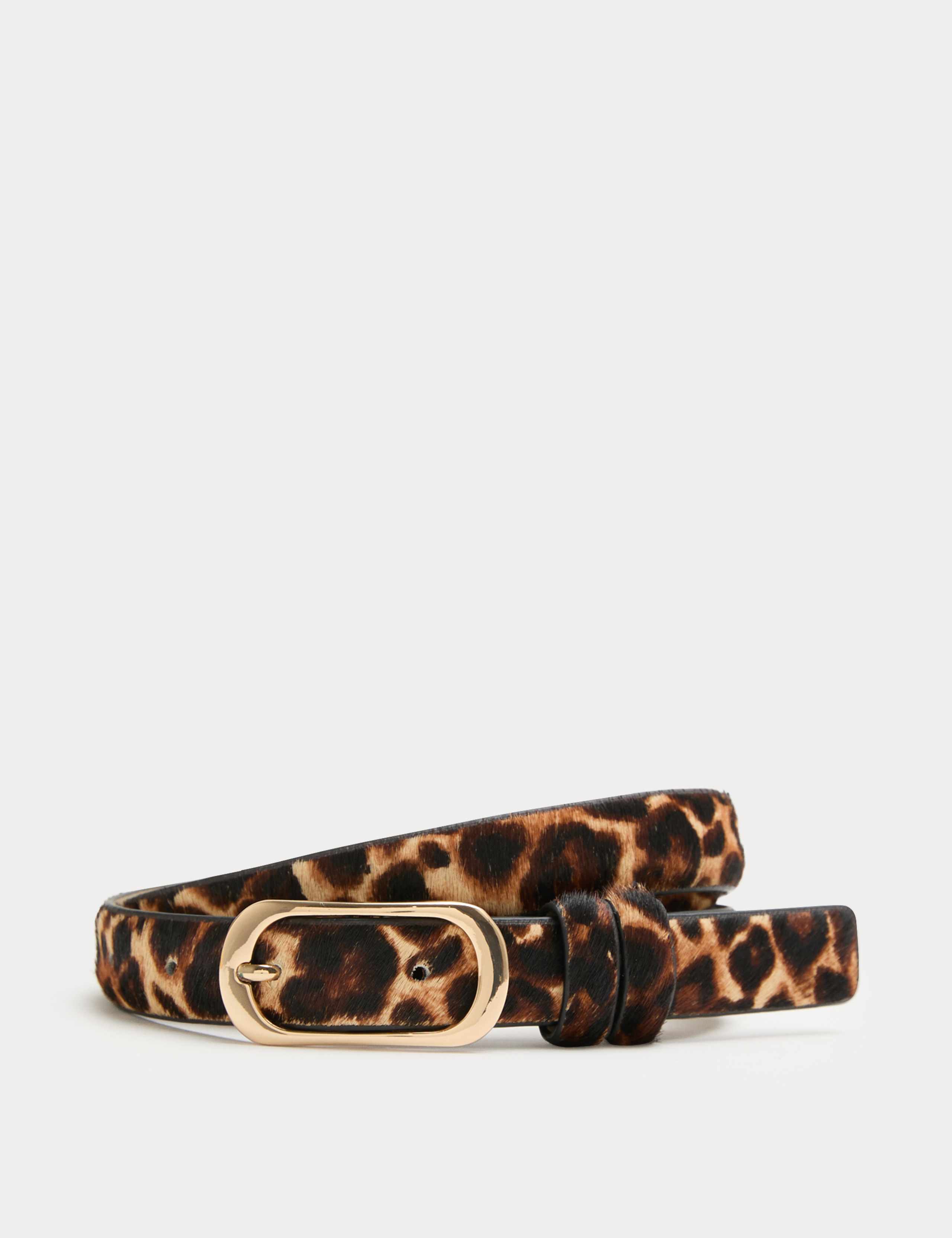 Leopard Print Waist Belt 1 of 2