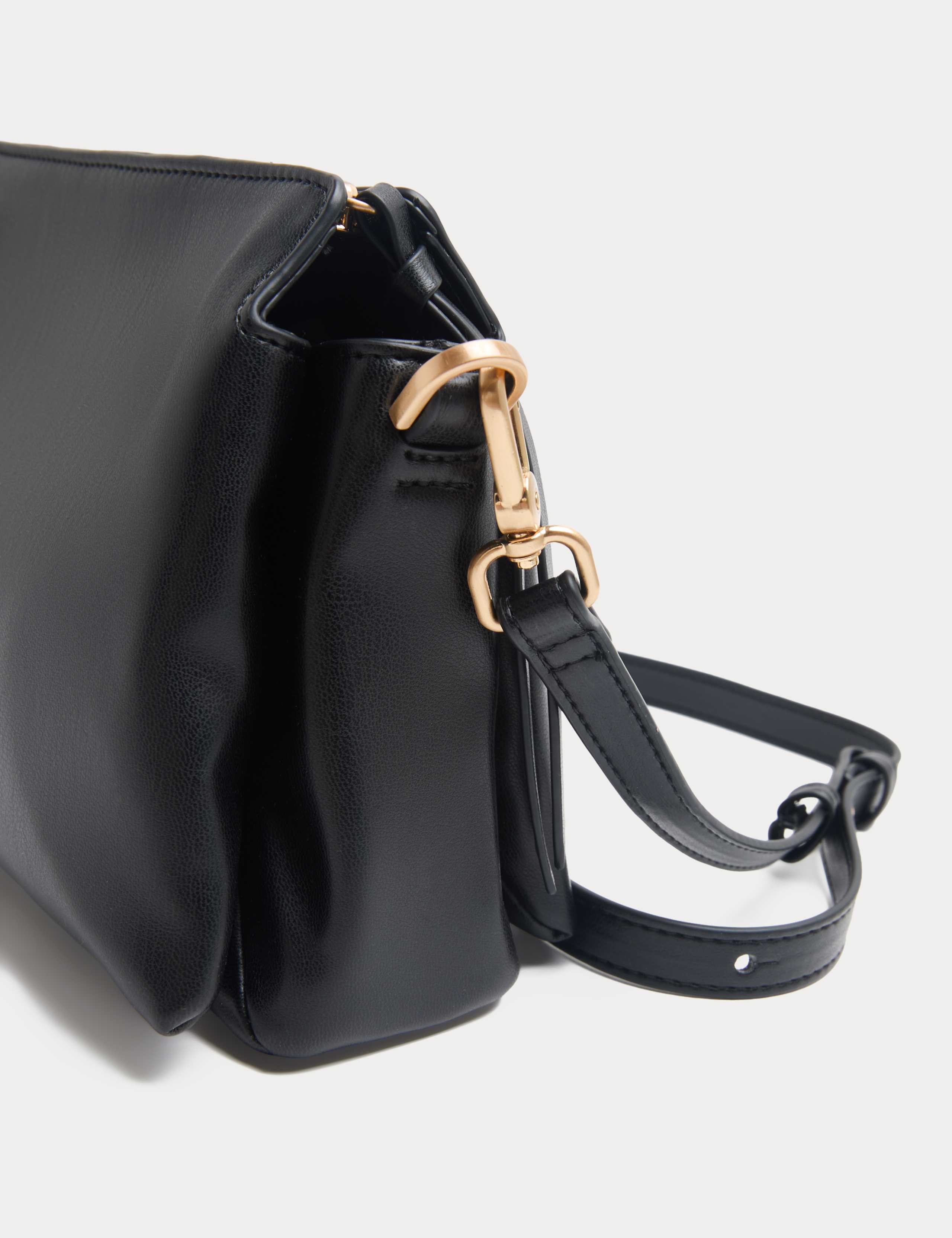 Triple Compartment Crossbody Bag 2 of 4