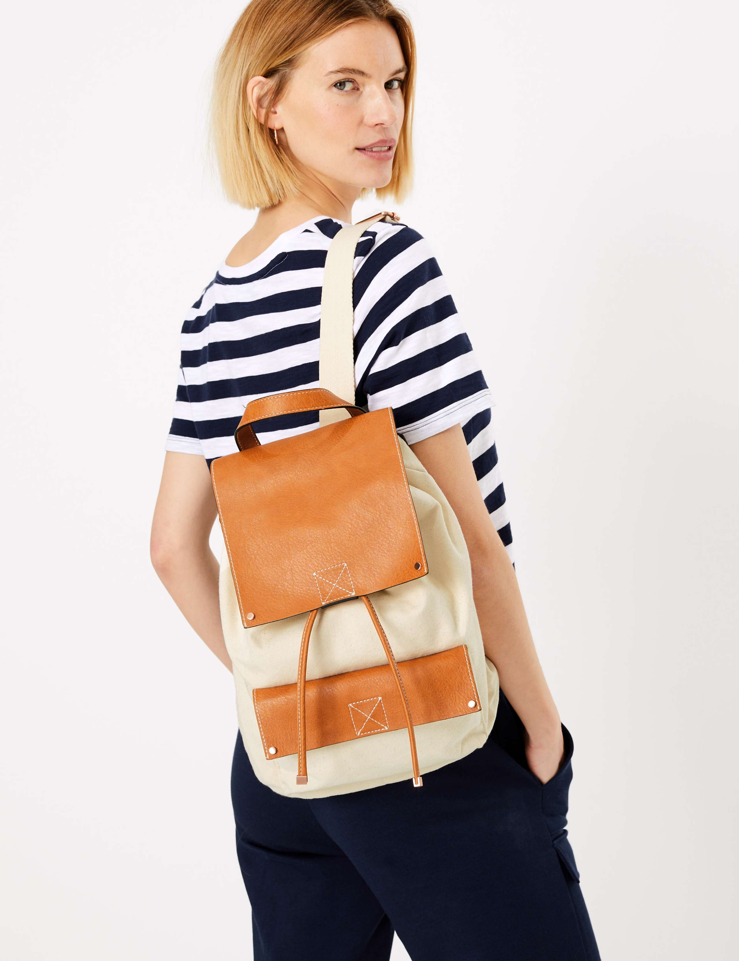 Canvas Backpack 1 of 5