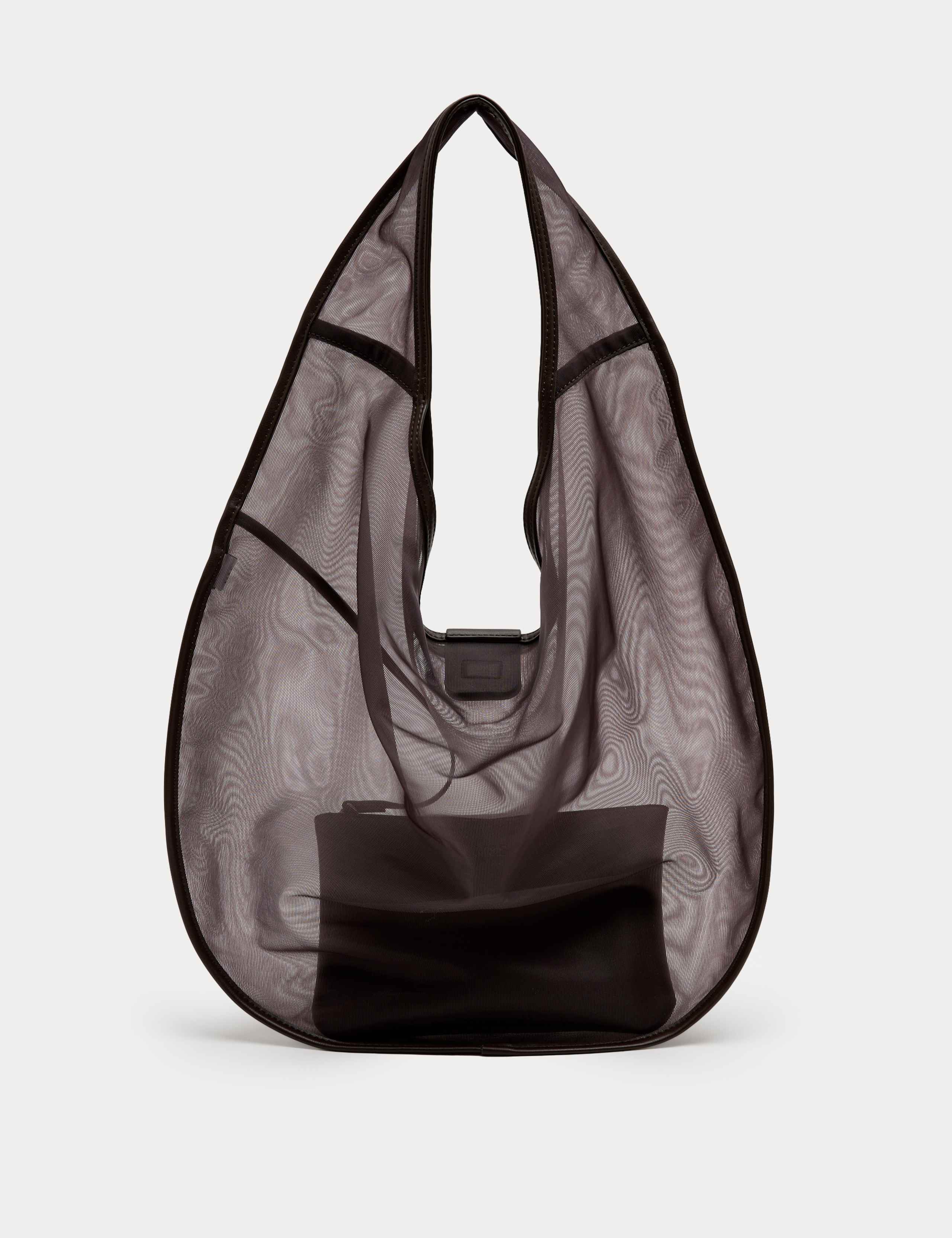 Large Mesh Moon Shoulder Bag 1 of 3