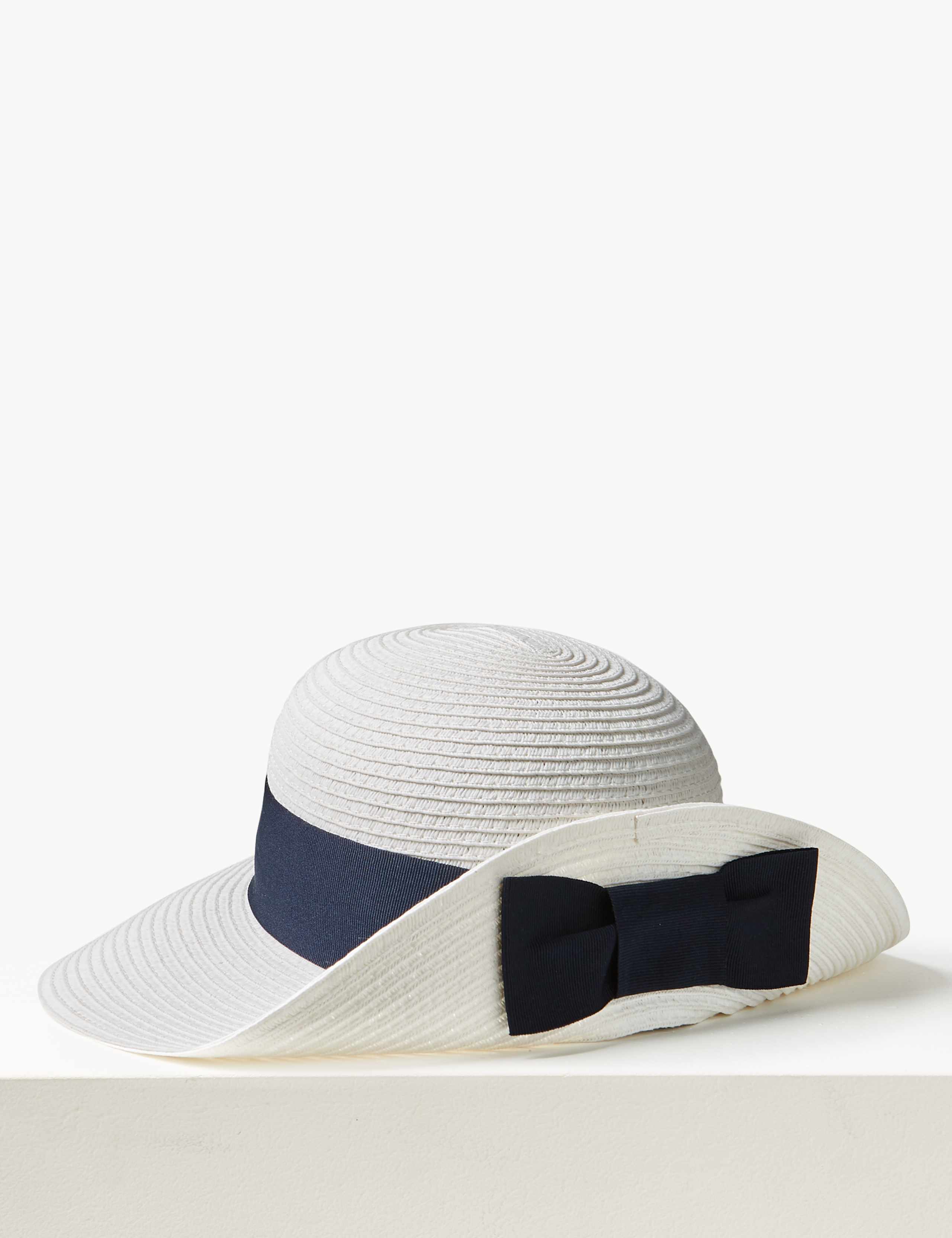 Grosgrain Bow up Brim Sun Hat 2 of 2