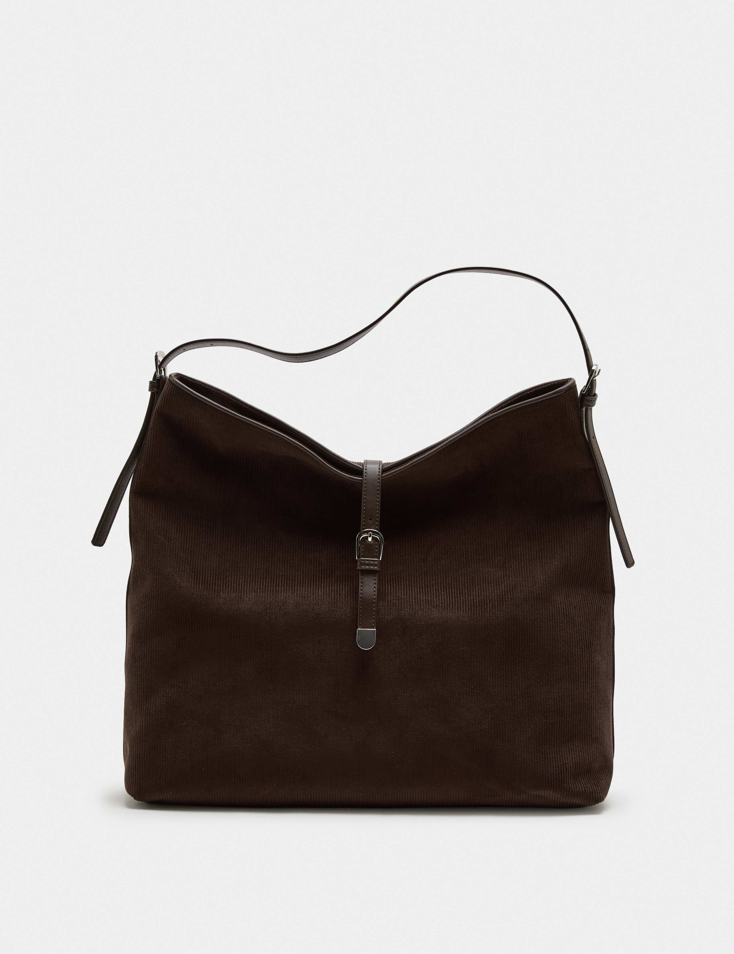 Cord Top Handle Shoulder Bag 1 of 4