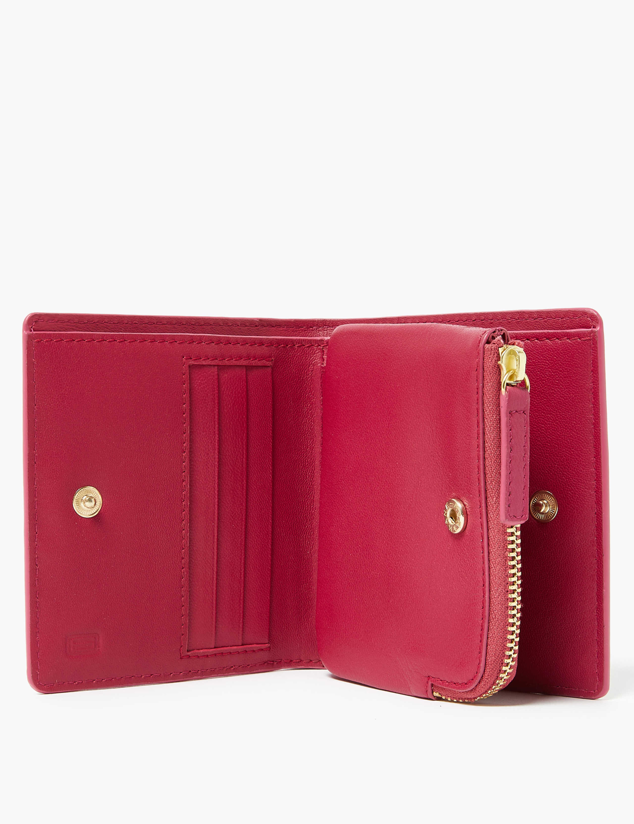 Leather Zip Around Purse 3 of 3
