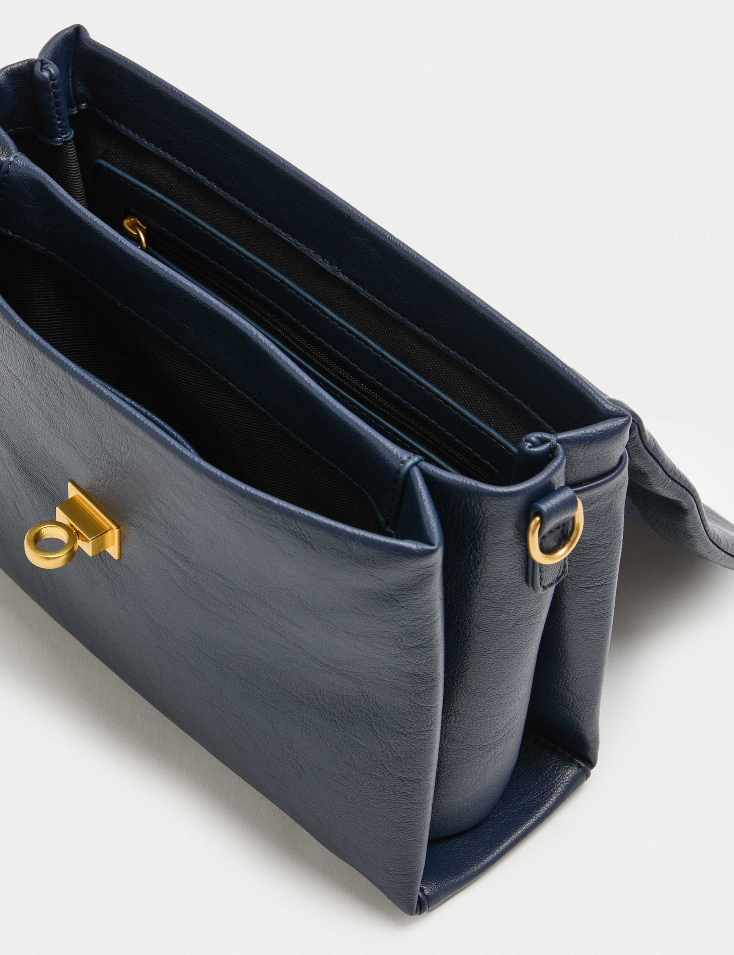 Faux Leather Puffy Cross Body Bag 3 of 3