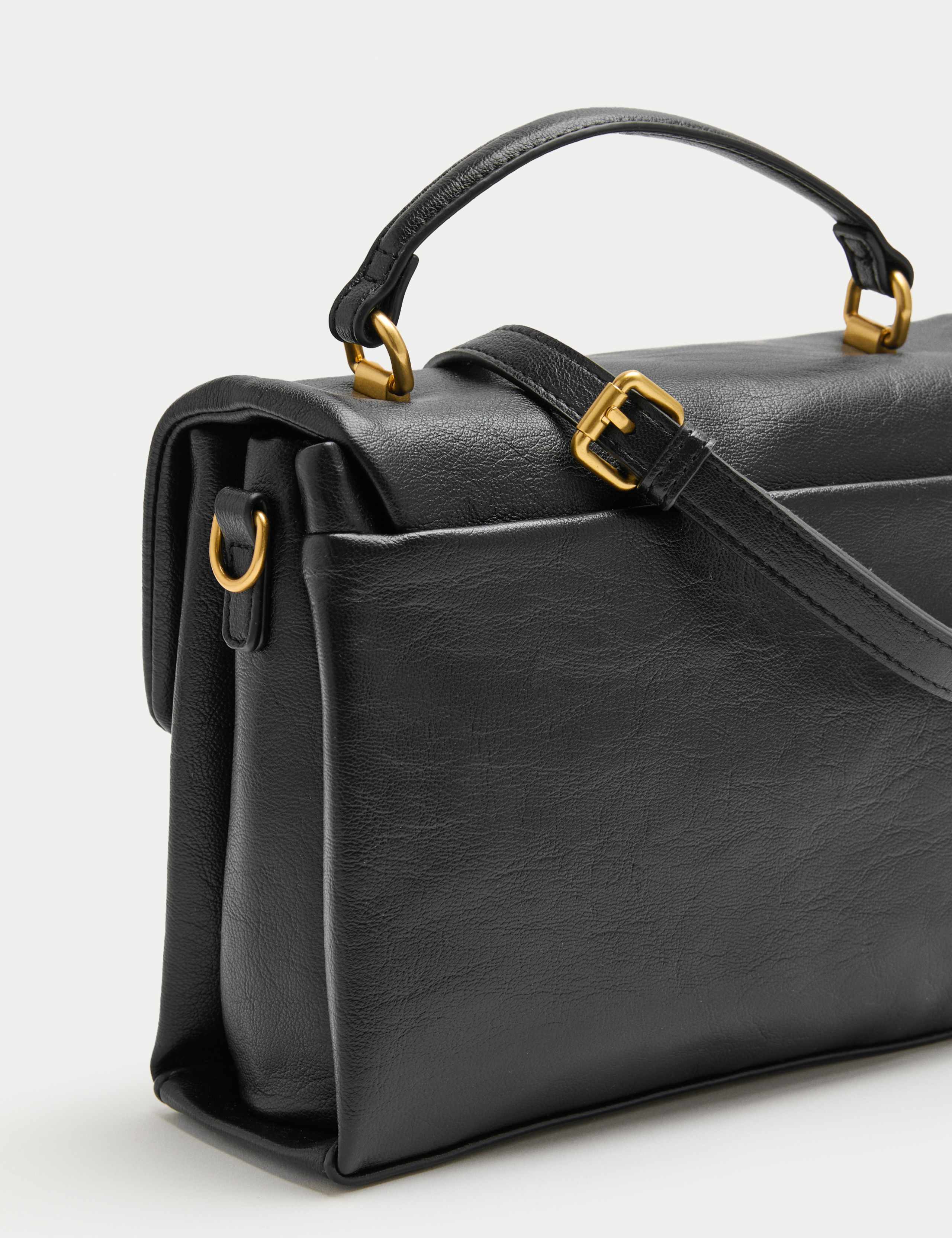 Faux Leather Puffy Cross Body Bag 3 of 4