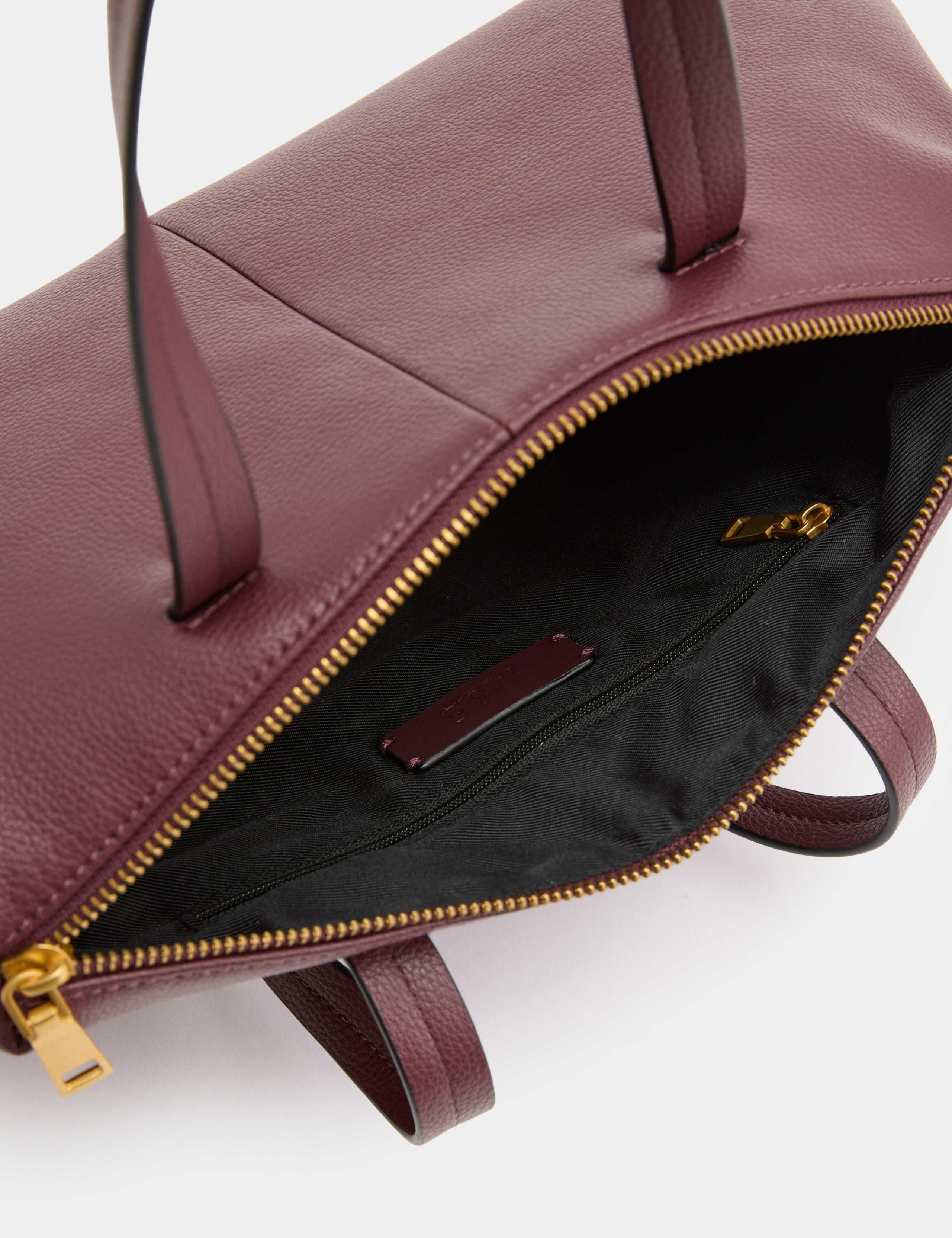 Double Zip Grab Bowler Bag 3 of 4