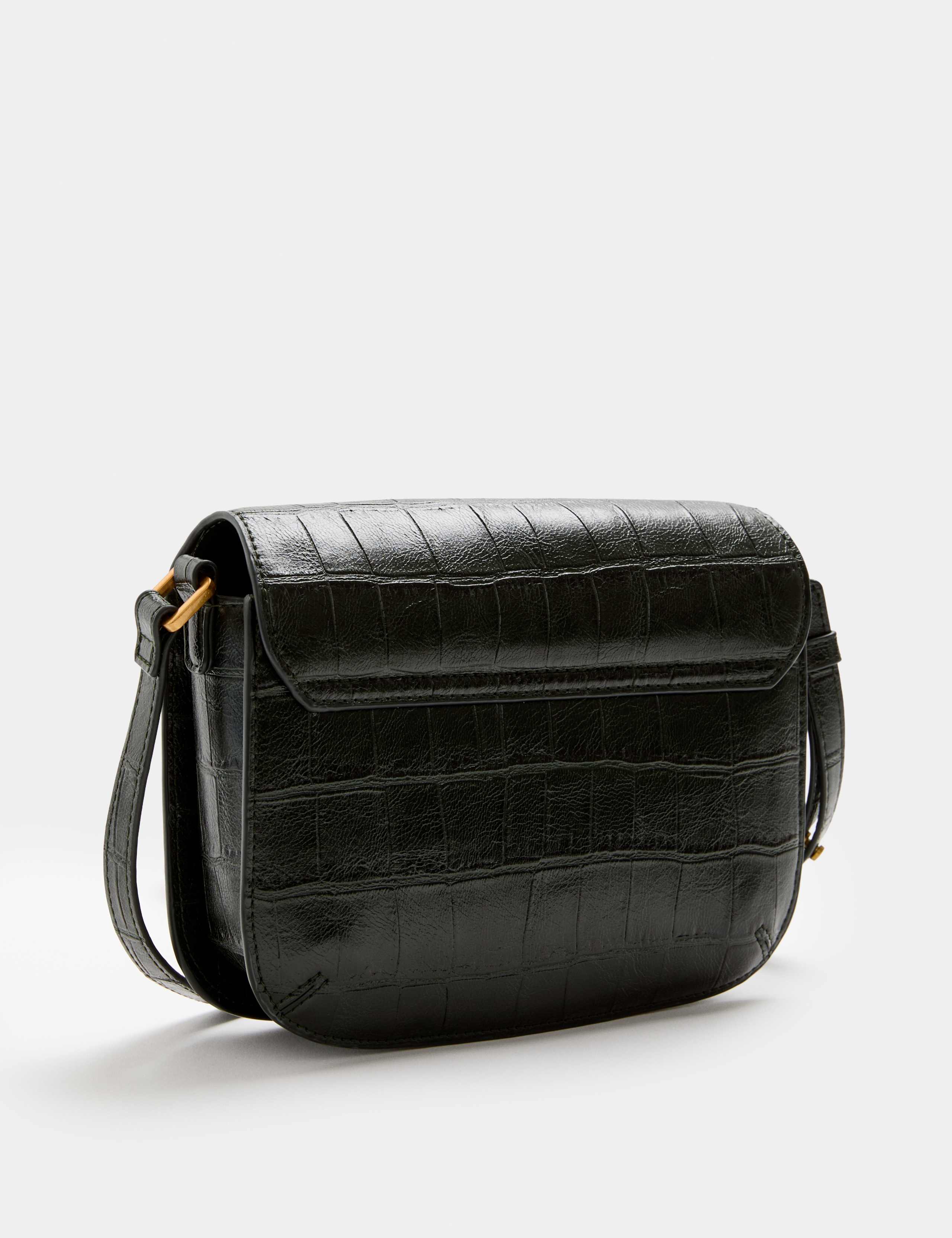 Croc Effect Envelope Crossbody Bag 2 of 4