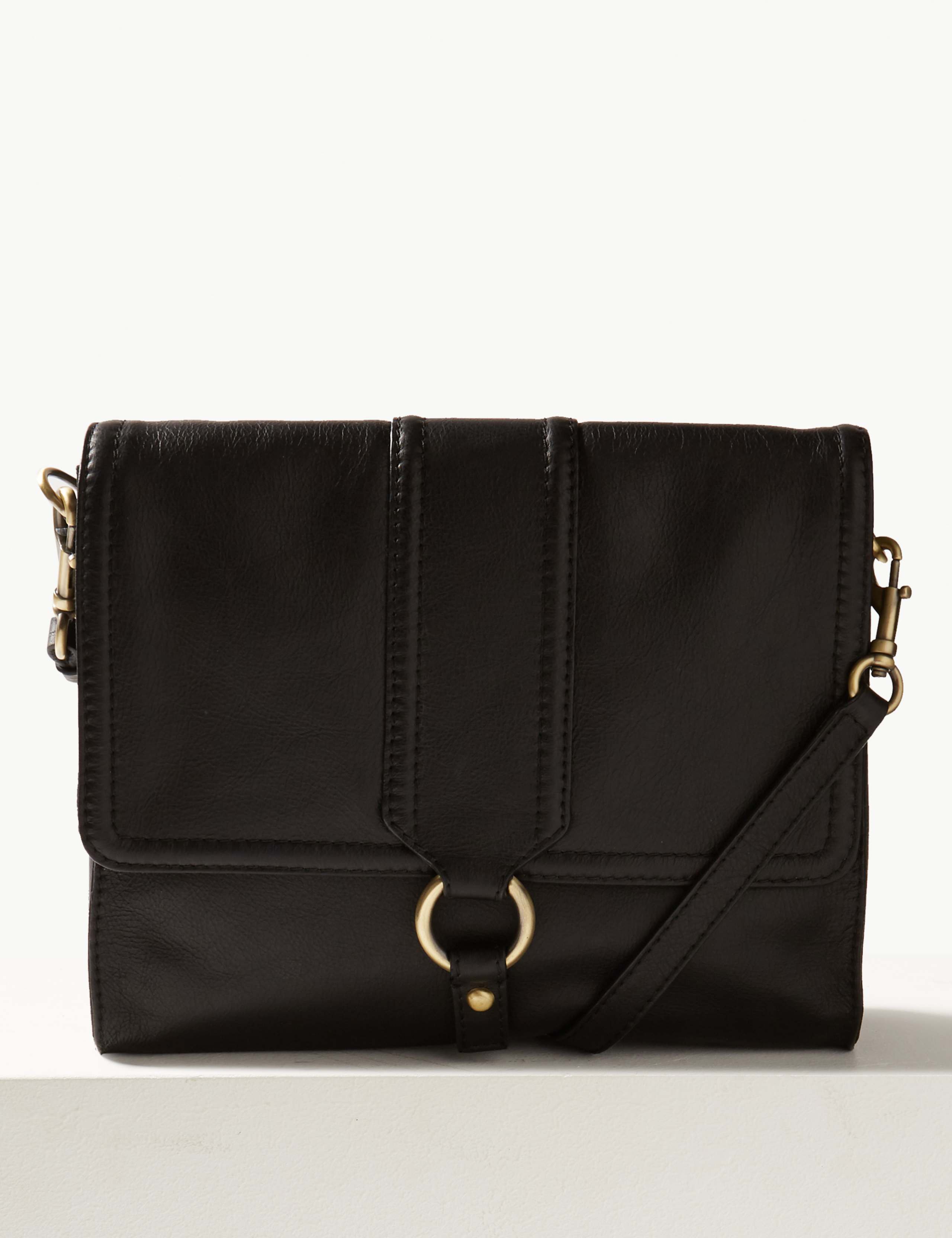 Leather Messenger Bag 2 of 6