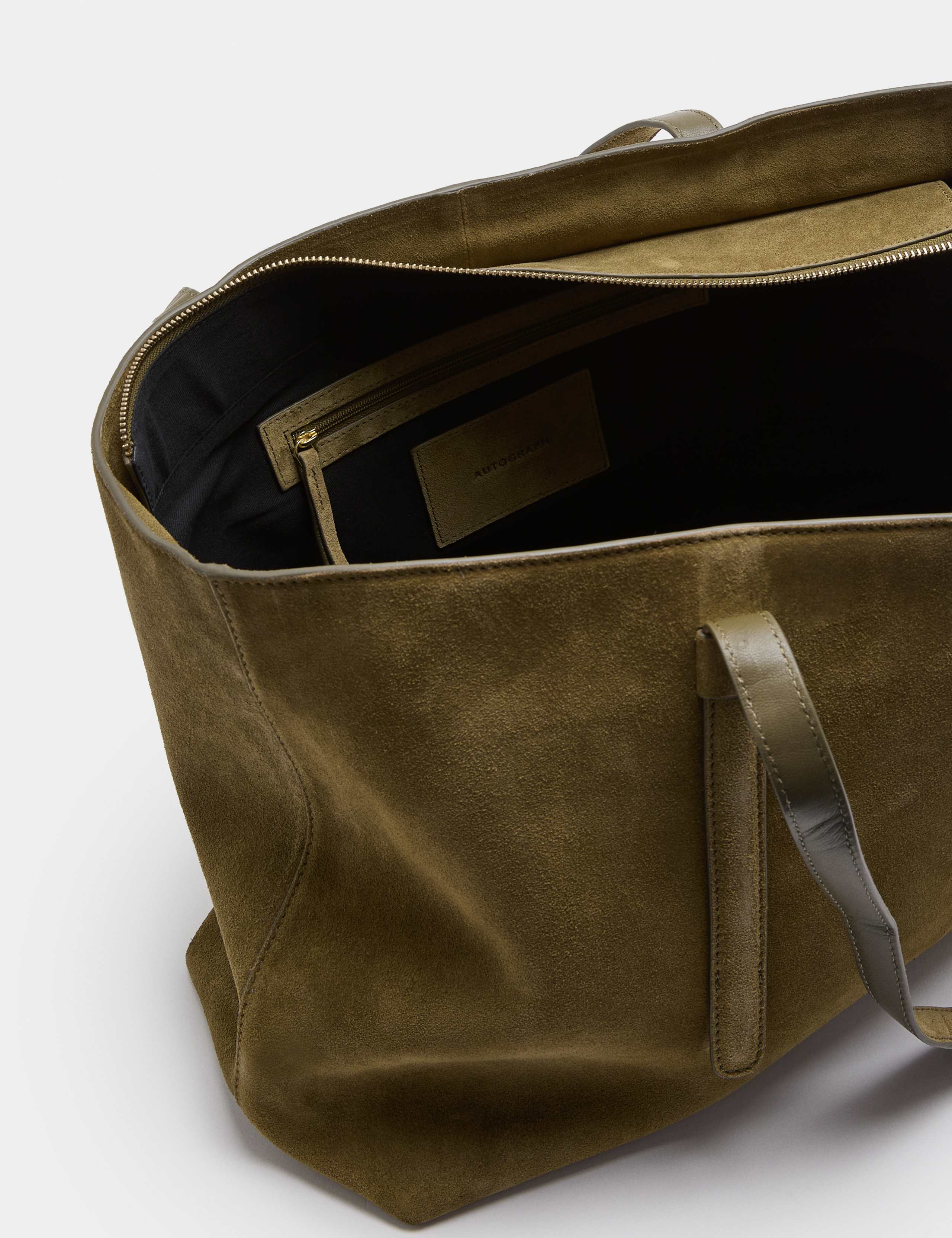 Suede Tote Bag 4 of 6