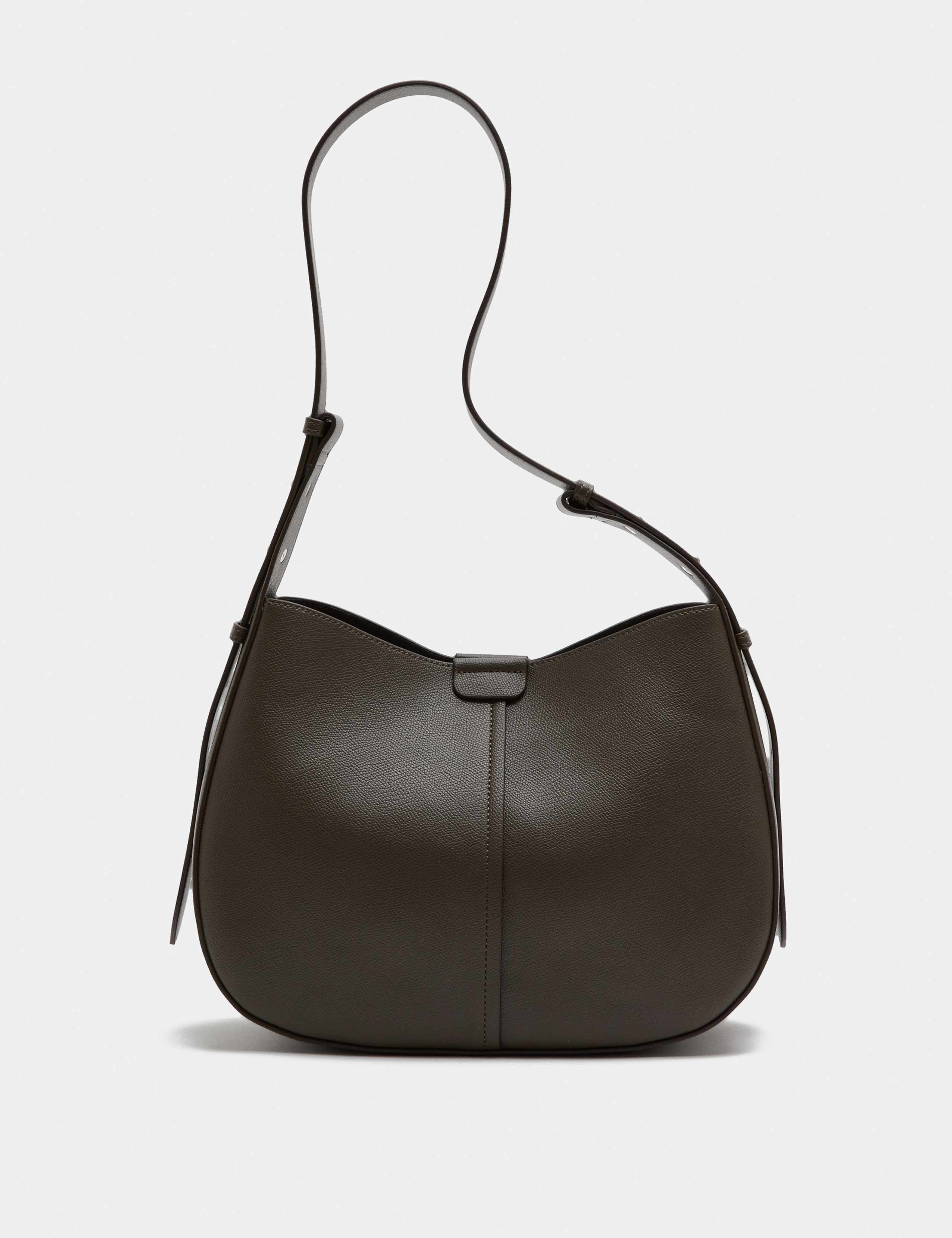 Faux Leather Saddle Bag 4 of 4