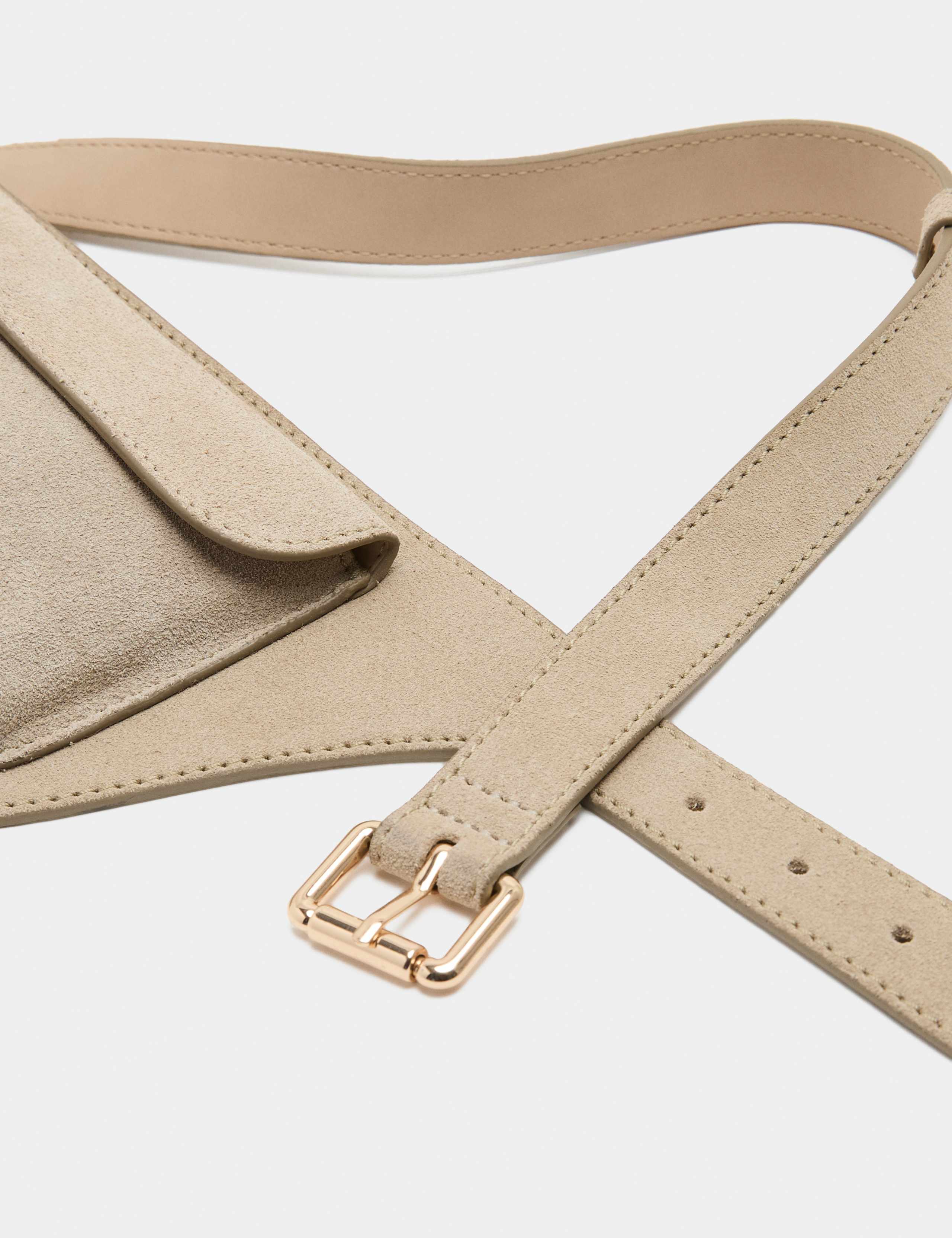 Leather Buckle Waist Belt 2 of 3