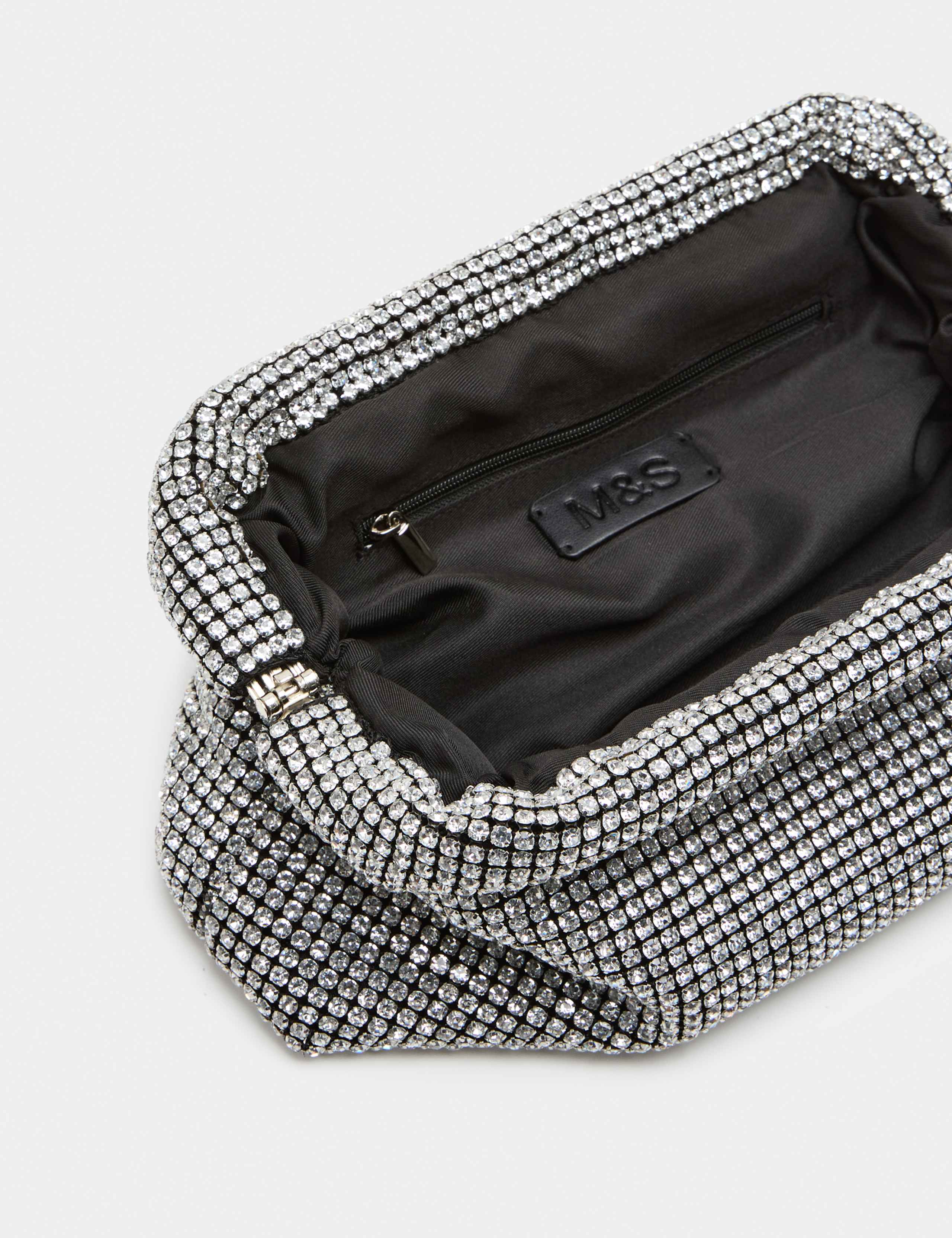 Diamante Clutch Bag 3 of 3
