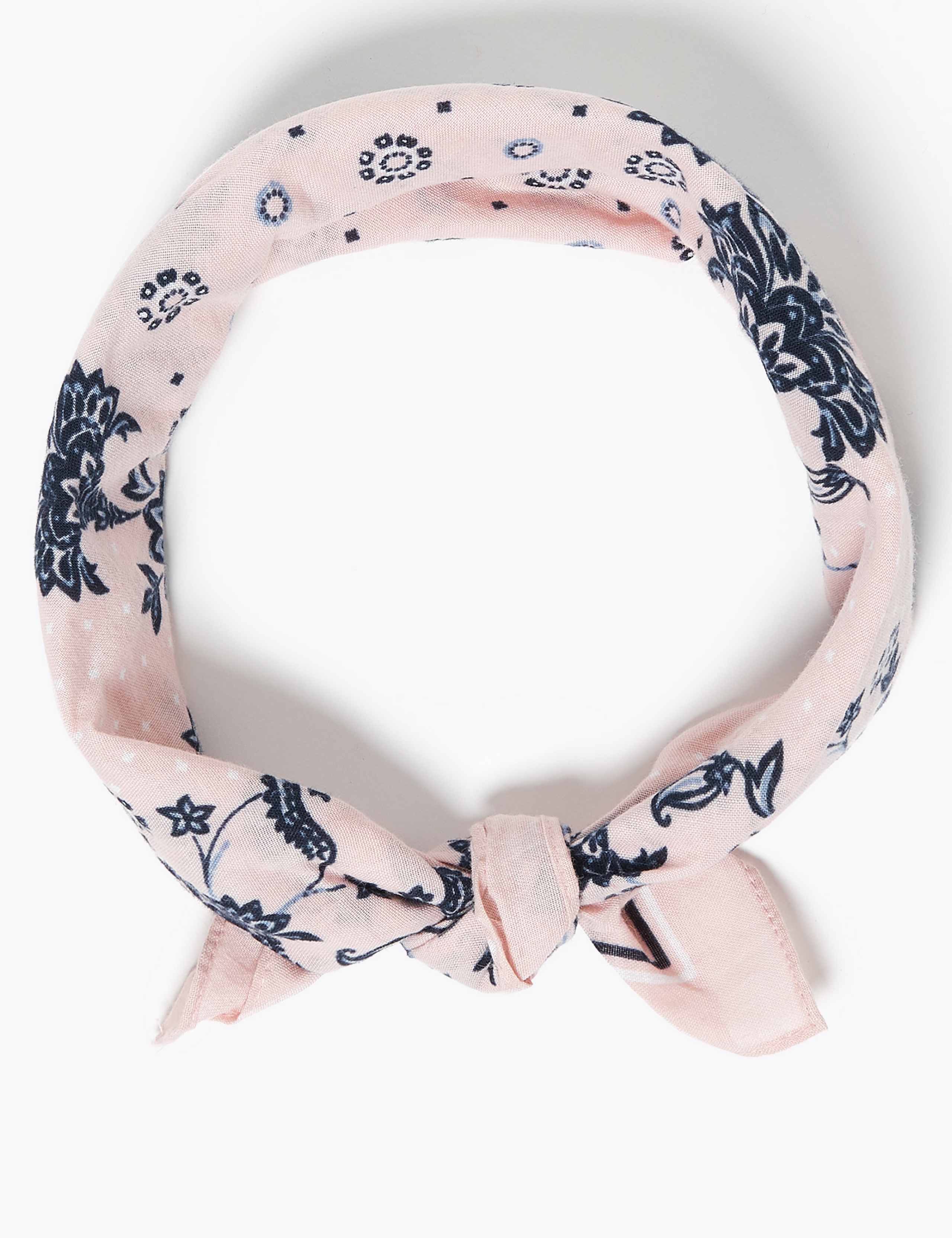 Floral Bandana Neckerchief 1 of 2
