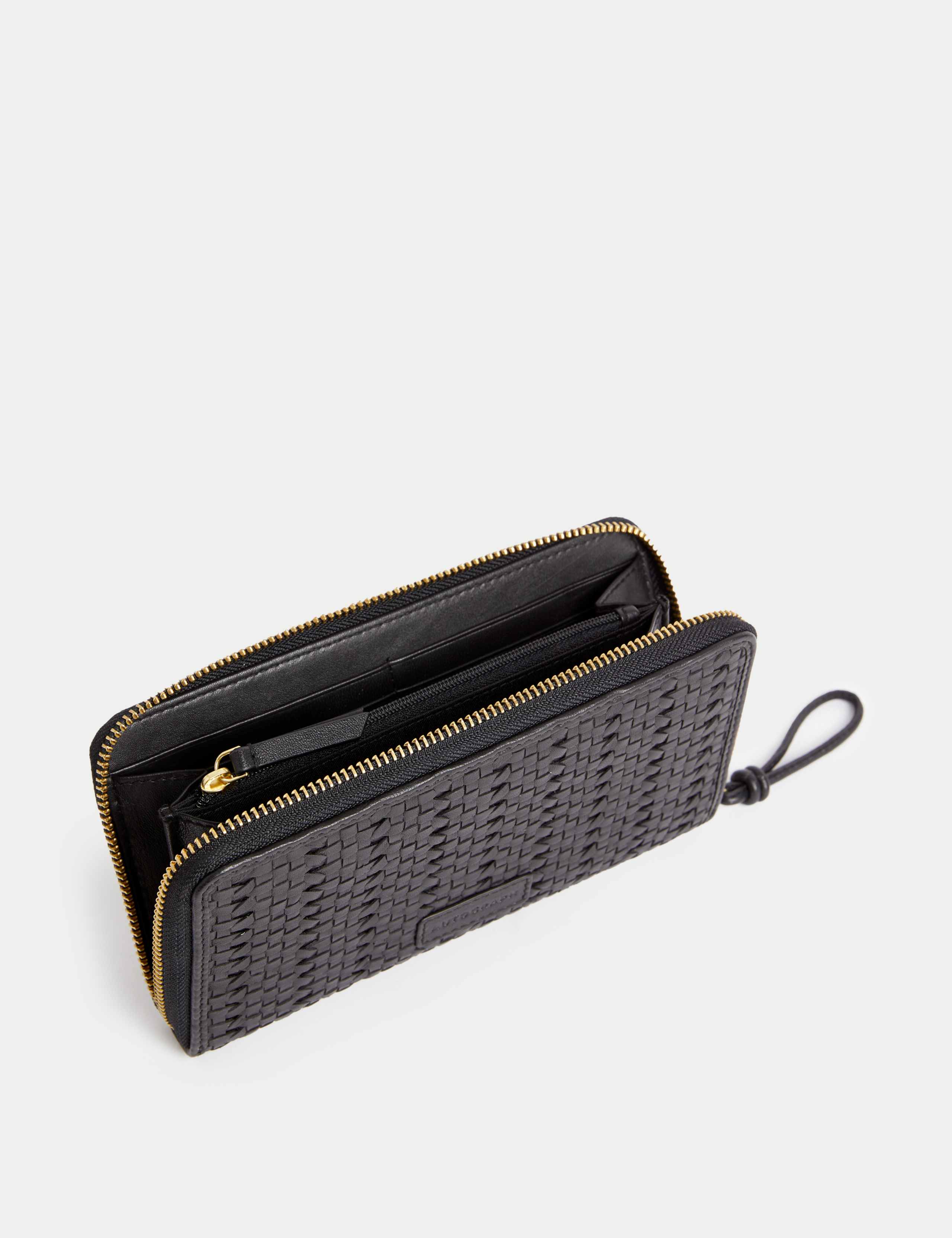 Woven Leather Purse 3 of 3