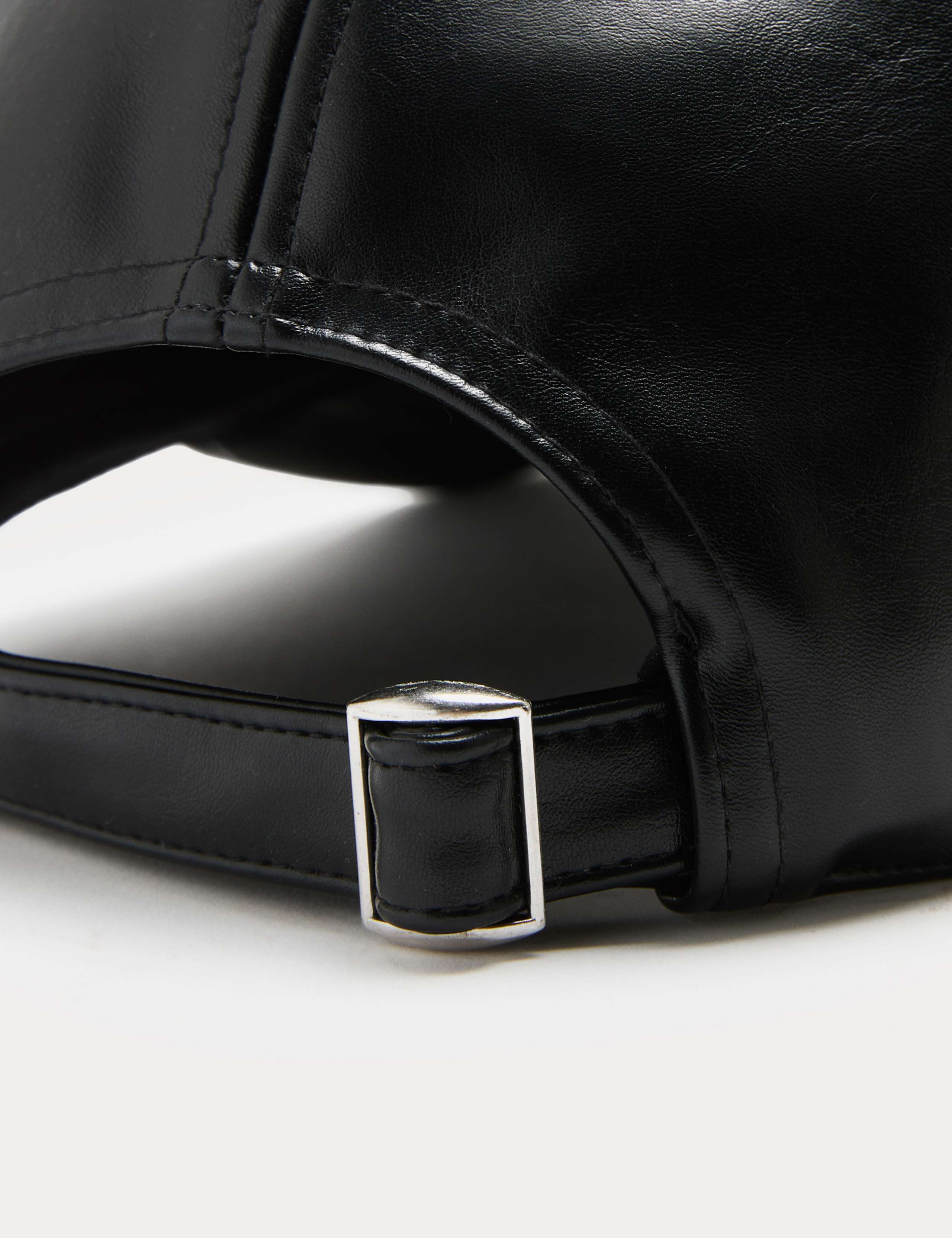 Faux Leather Baseball Cap 2 of 2