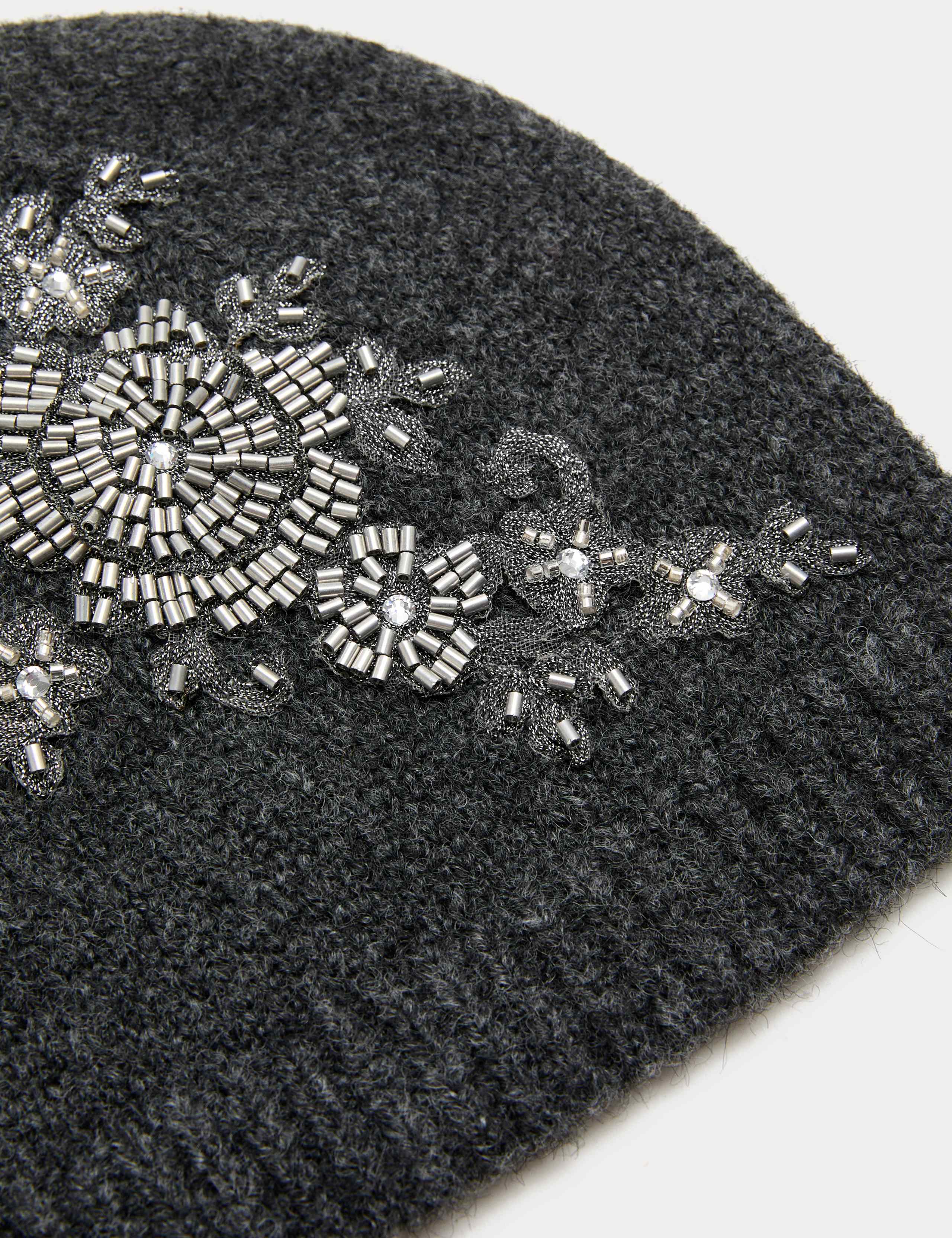 Embellished Beanie with Wool 2 of 2